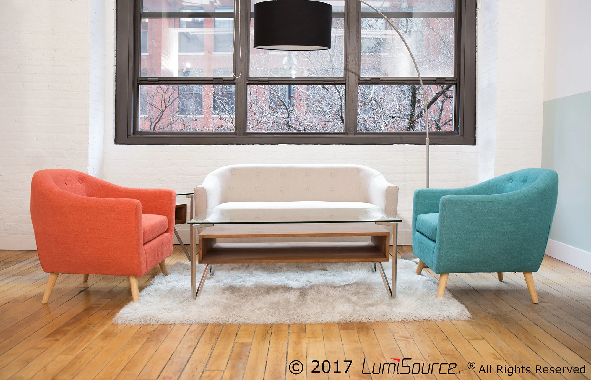 Rockwell Accent Chair By LumiSource - CHR-AH-RKWL TL - Image 3