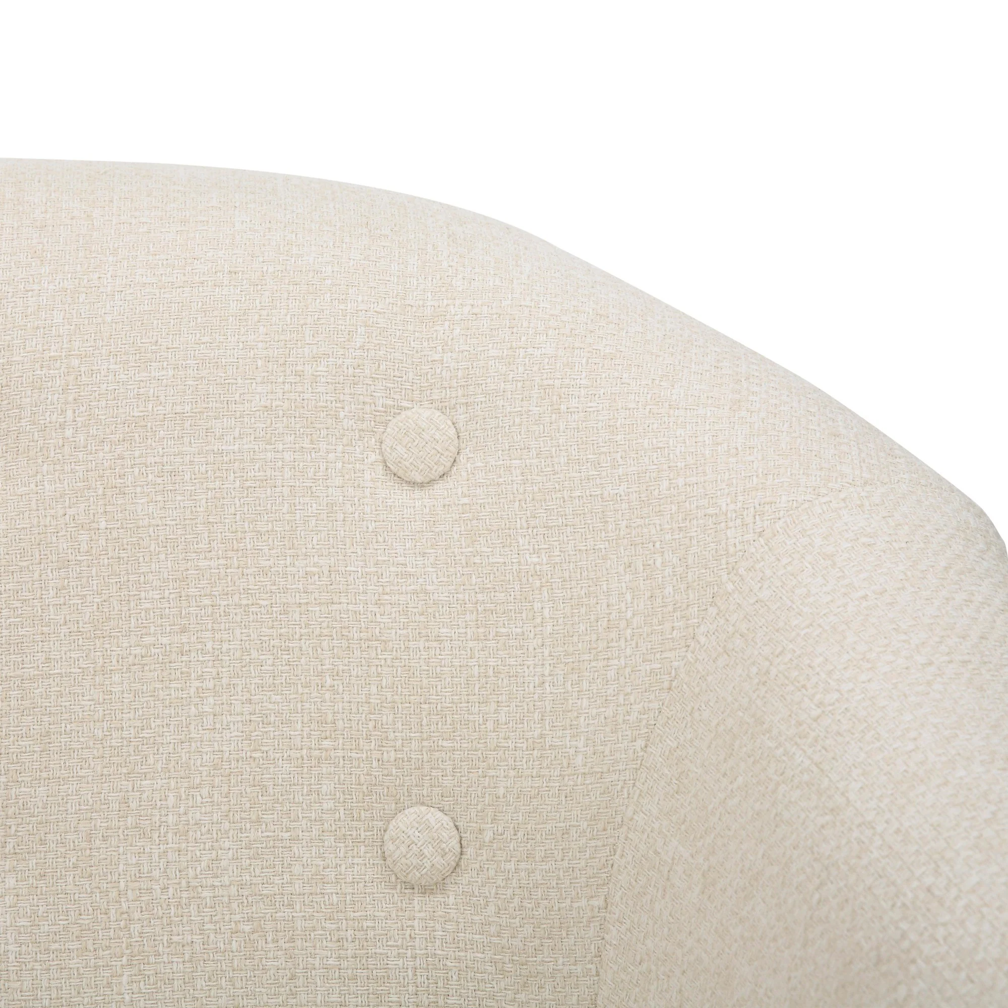 Rockwell Chair Cream By LumiSource - Image 3