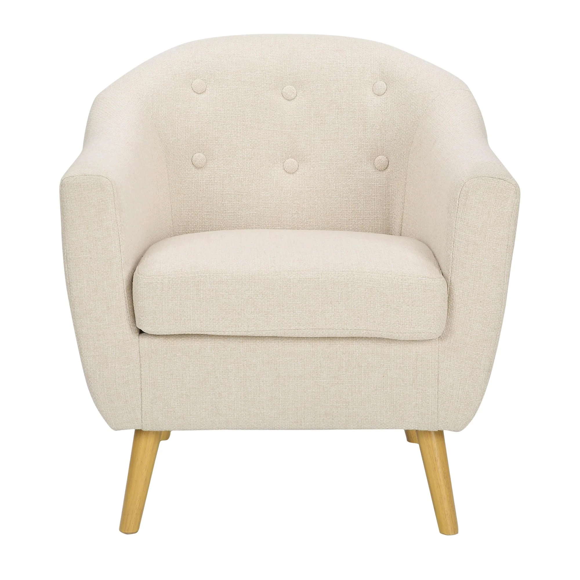 Rockwell Chair Cream By LumiSource - Image 7