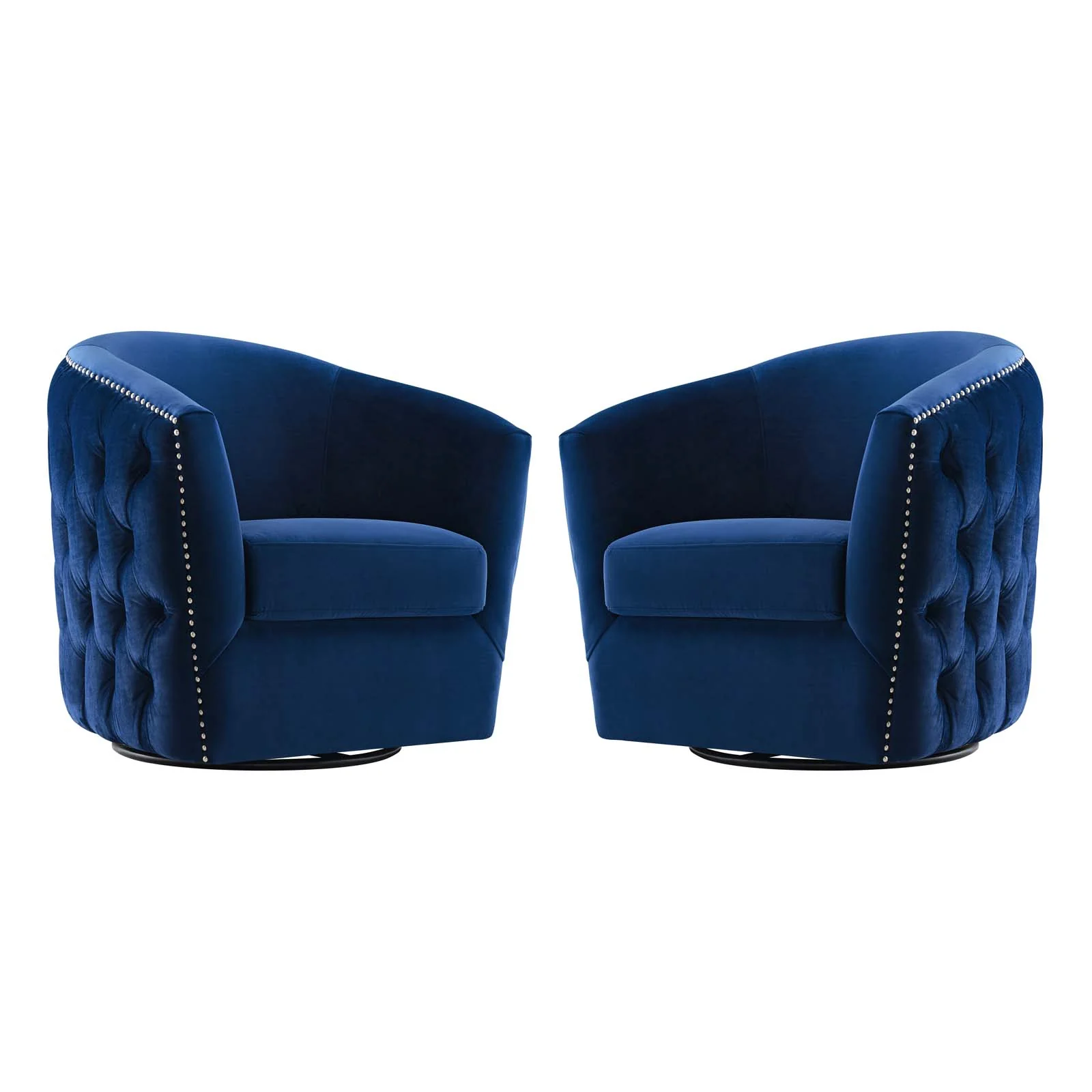 Rogue Armchair Performance Velvet Set of 2 By Modway - EEI-4425 - Image 2