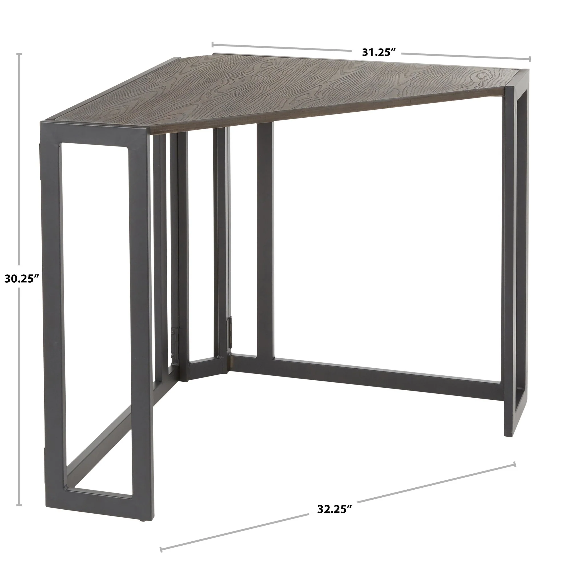 Roman Corner Desk By LumiSource - OFD-CROMAN BKES - Image 8