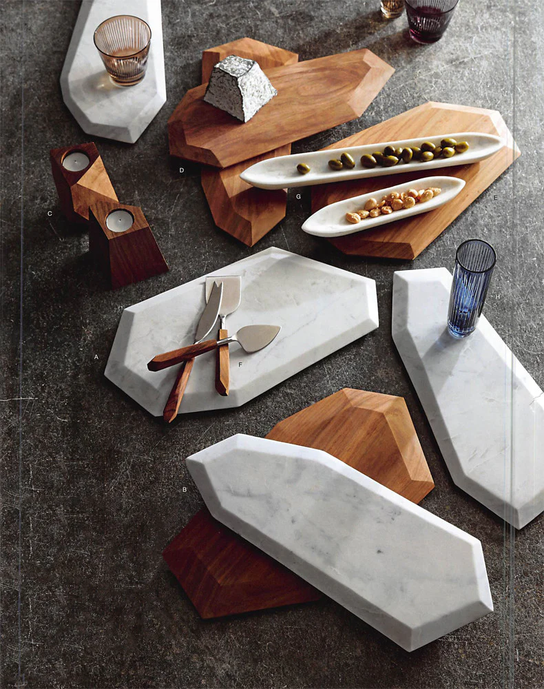 Roost Faceted Rosewood Cheese Tools - Set Of 3 - Image 3