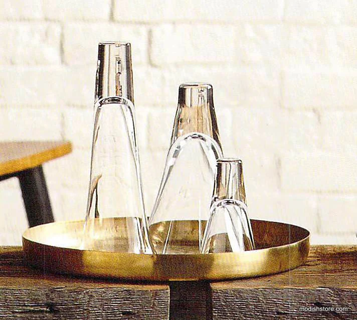 Roost Textured Brass Trays - Small - Image 5