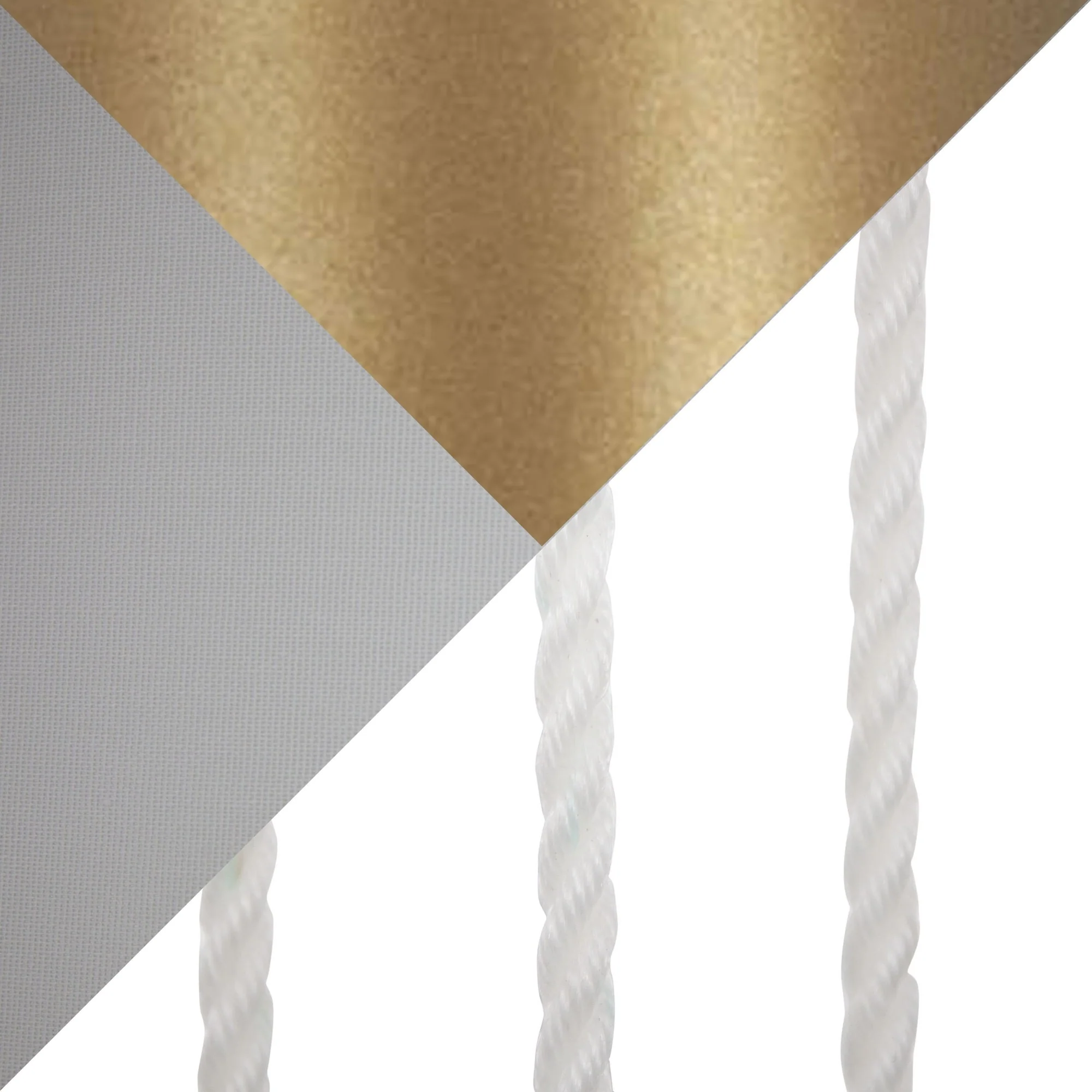 Rope Floor Lamp White By LumiSource - Image 2