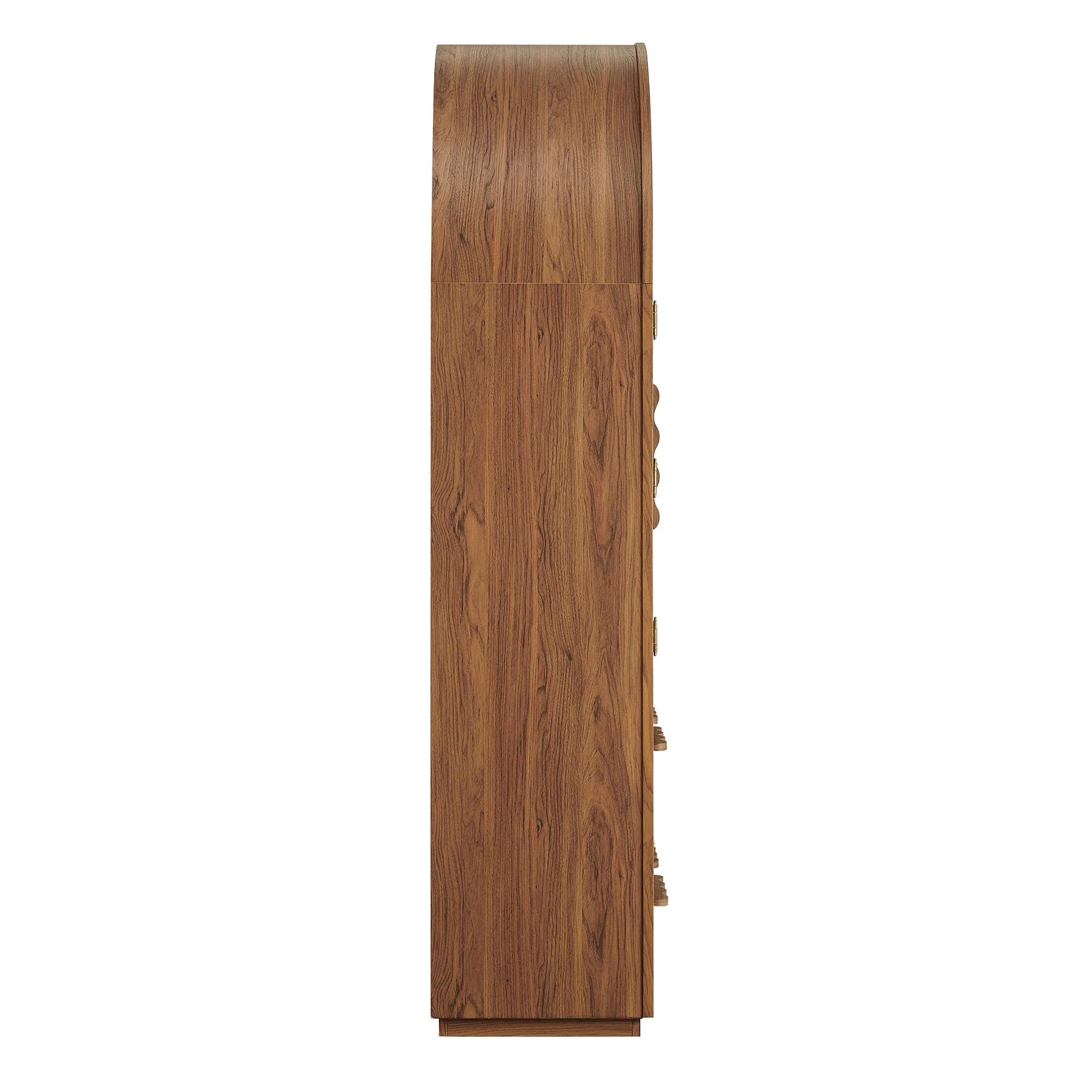 Rory 76 Inch Arched Kitchen Pantry Display Cabinet by Modway - Image 17