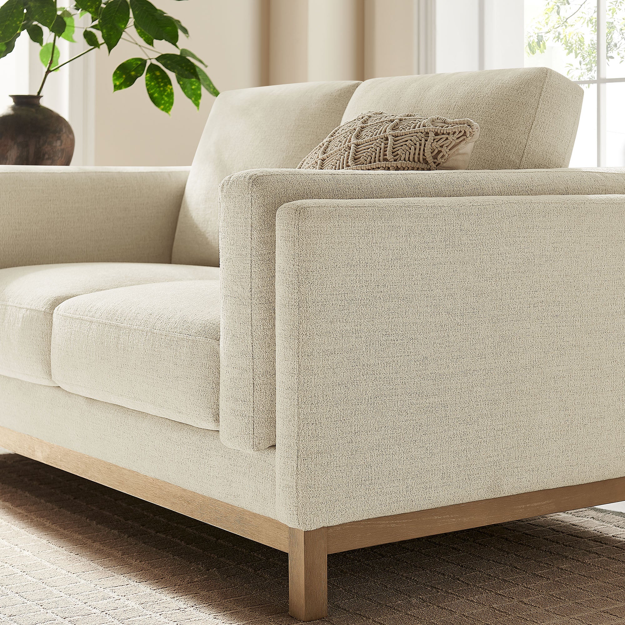 Roscoe 63 inch Fabric Loveseat by Modway - Image 7