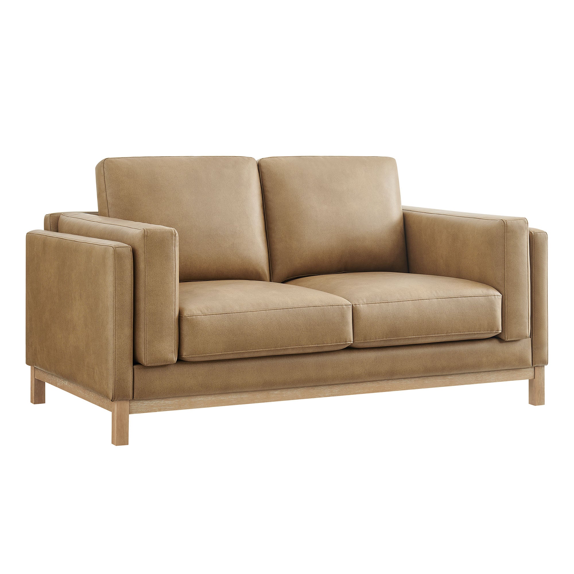 Roscoe 63 inch Vegan Leather Loveseat by Modway - Image 11