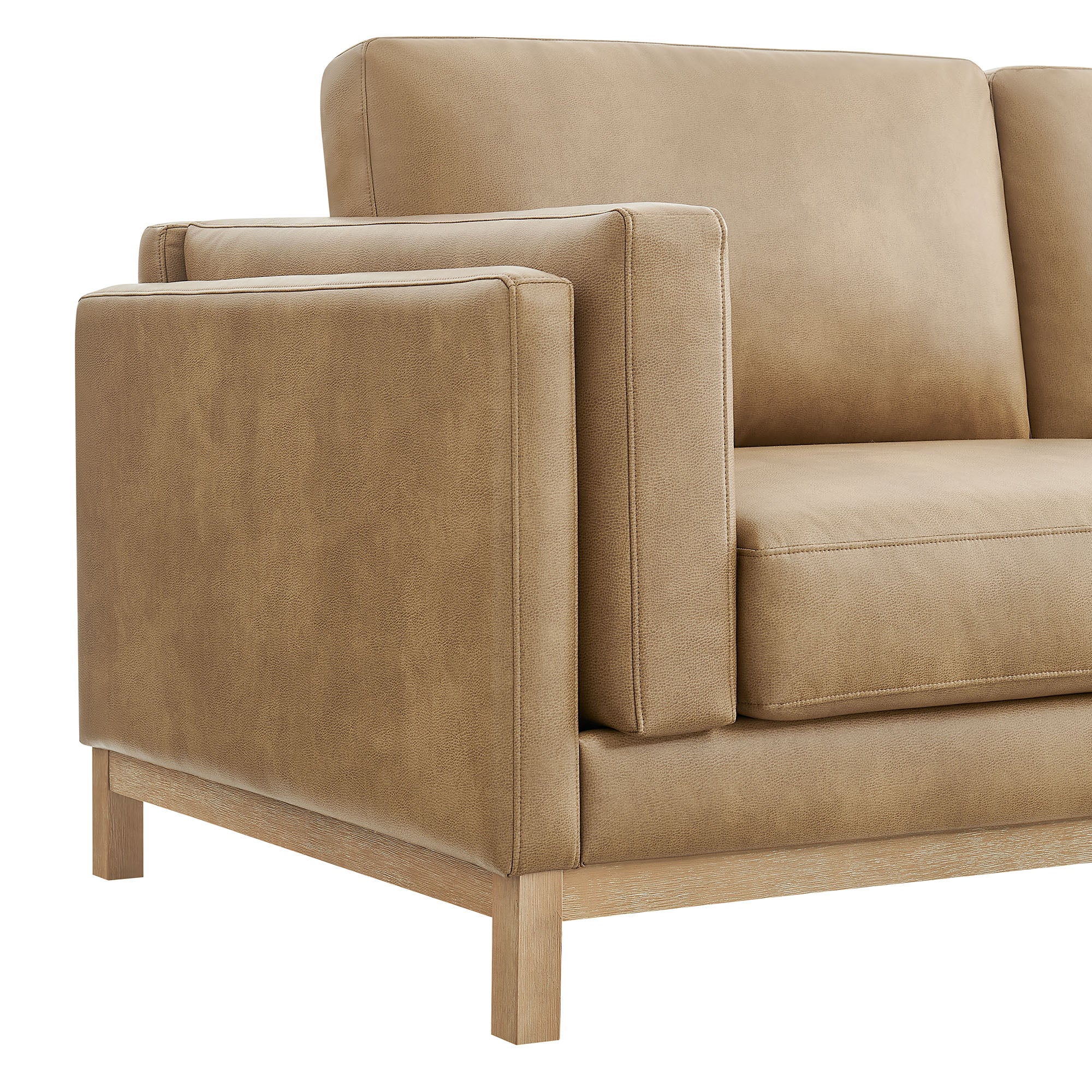 Roscoe 63 inch Vegan Leather Loveseat by Modway - Image 15
