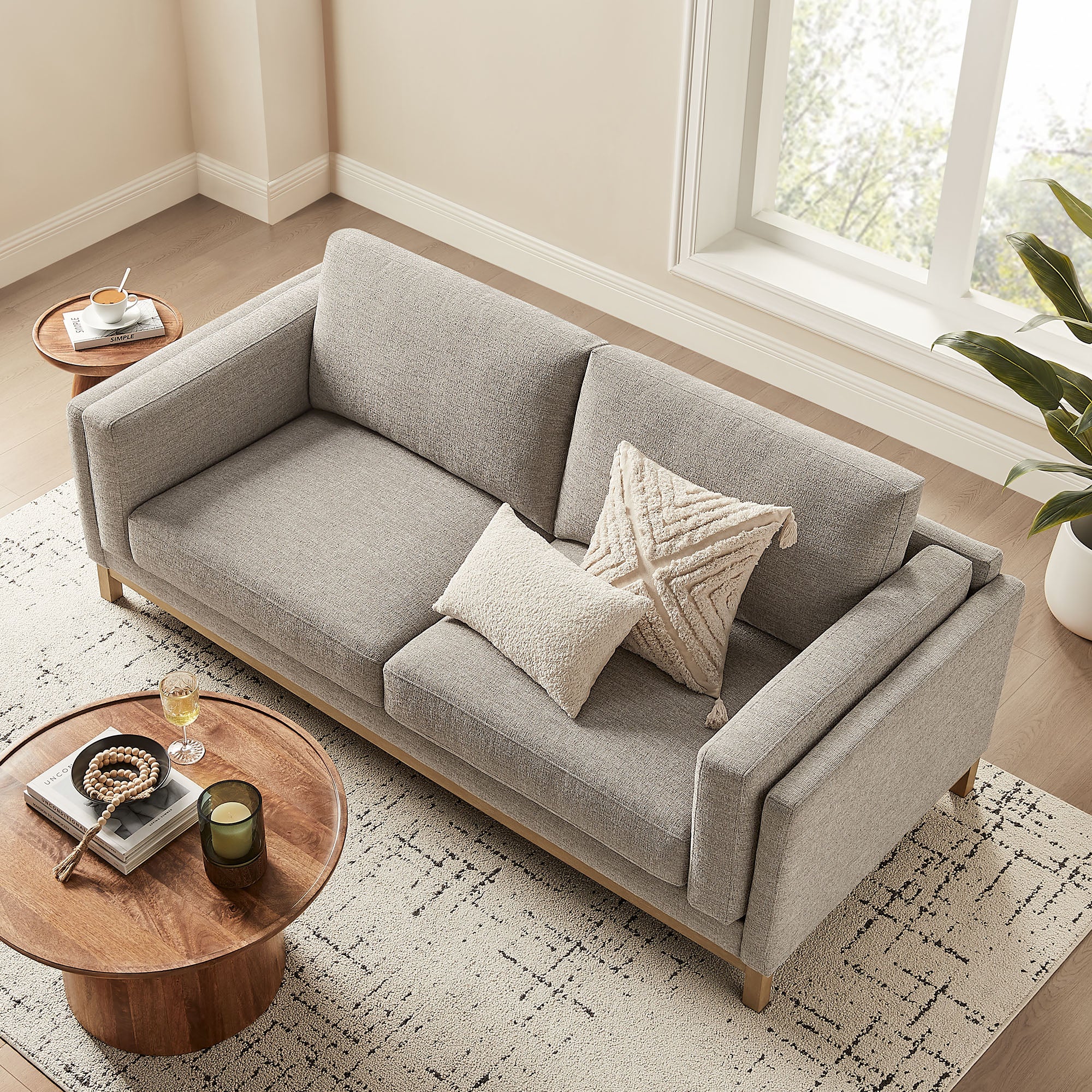 Roscoe 81 inch Fabric Sofa by Modway - Image 28