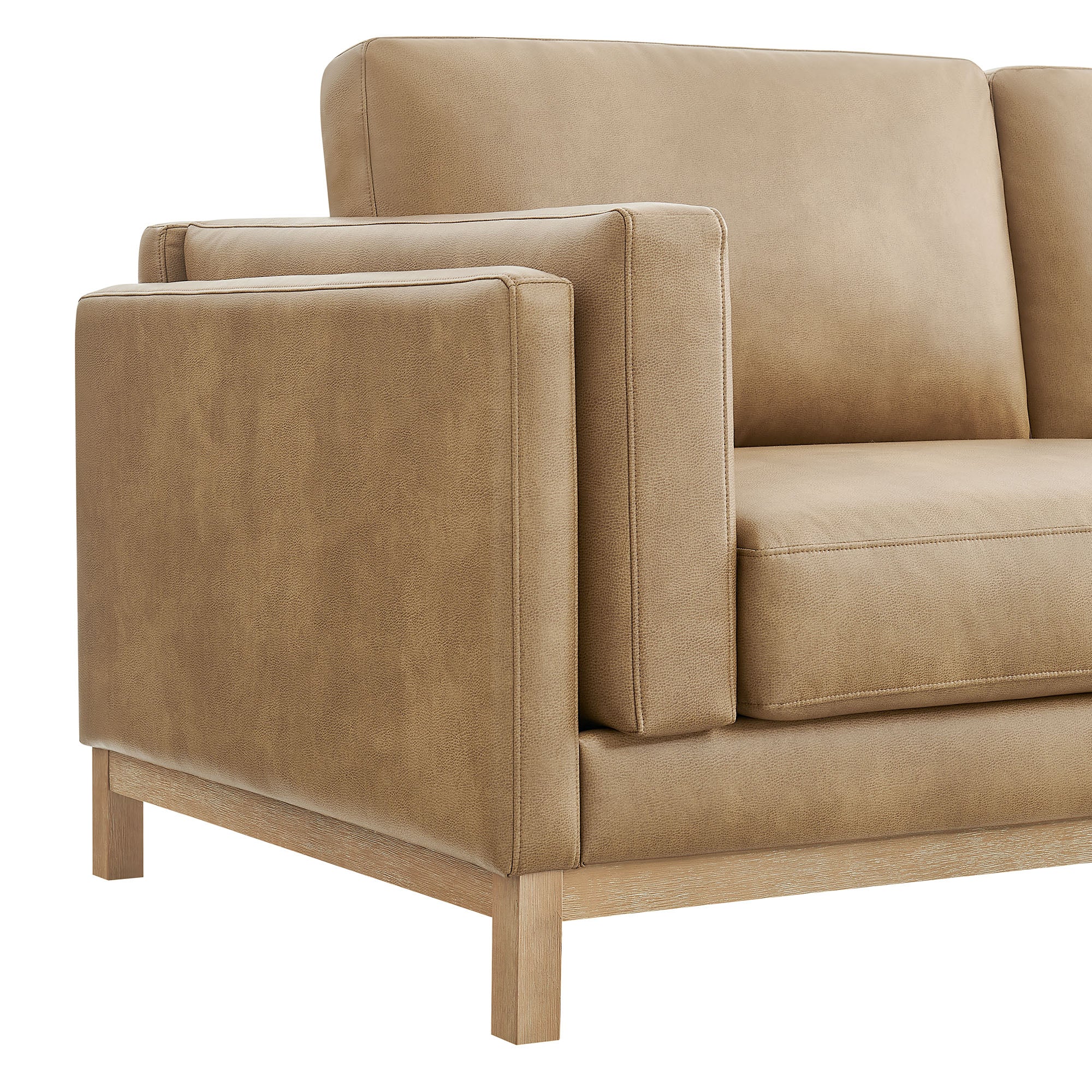 Roscoe 81 inch Vegan Leather Sofa by Modway - Image 15
