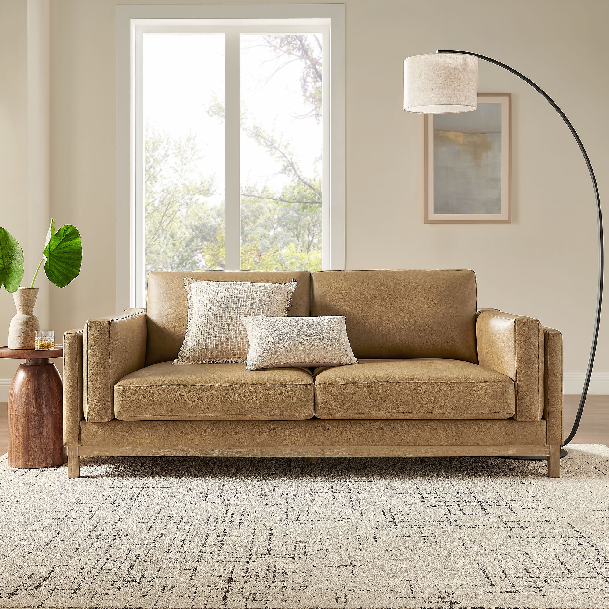 Roscoe 81 inch Vegan Leather Sofa by Modway - Image 17