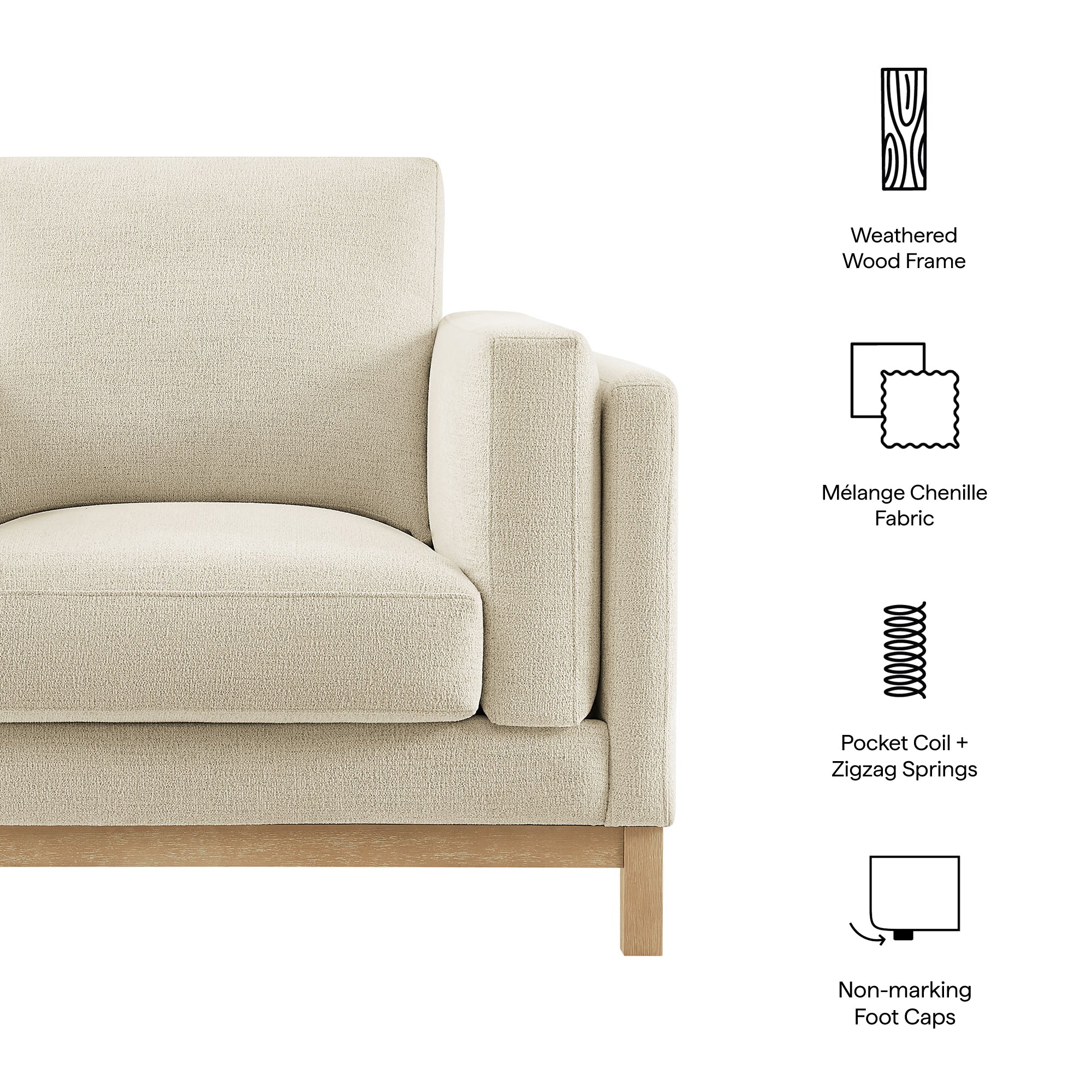 Roscoe Fabric Armchair by Modway - Image 10