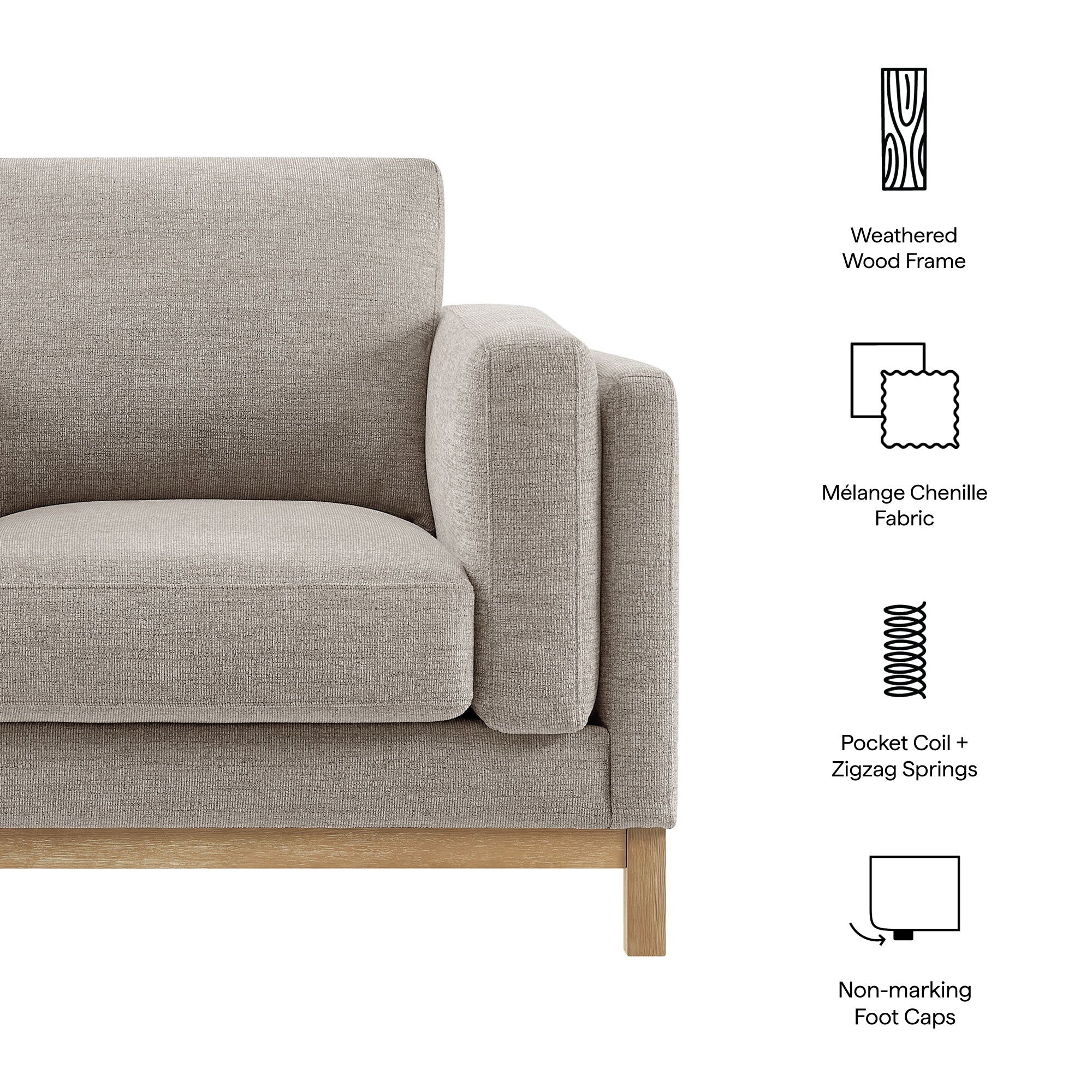 Roscoe Fabric Armchair by Modway - Image 30