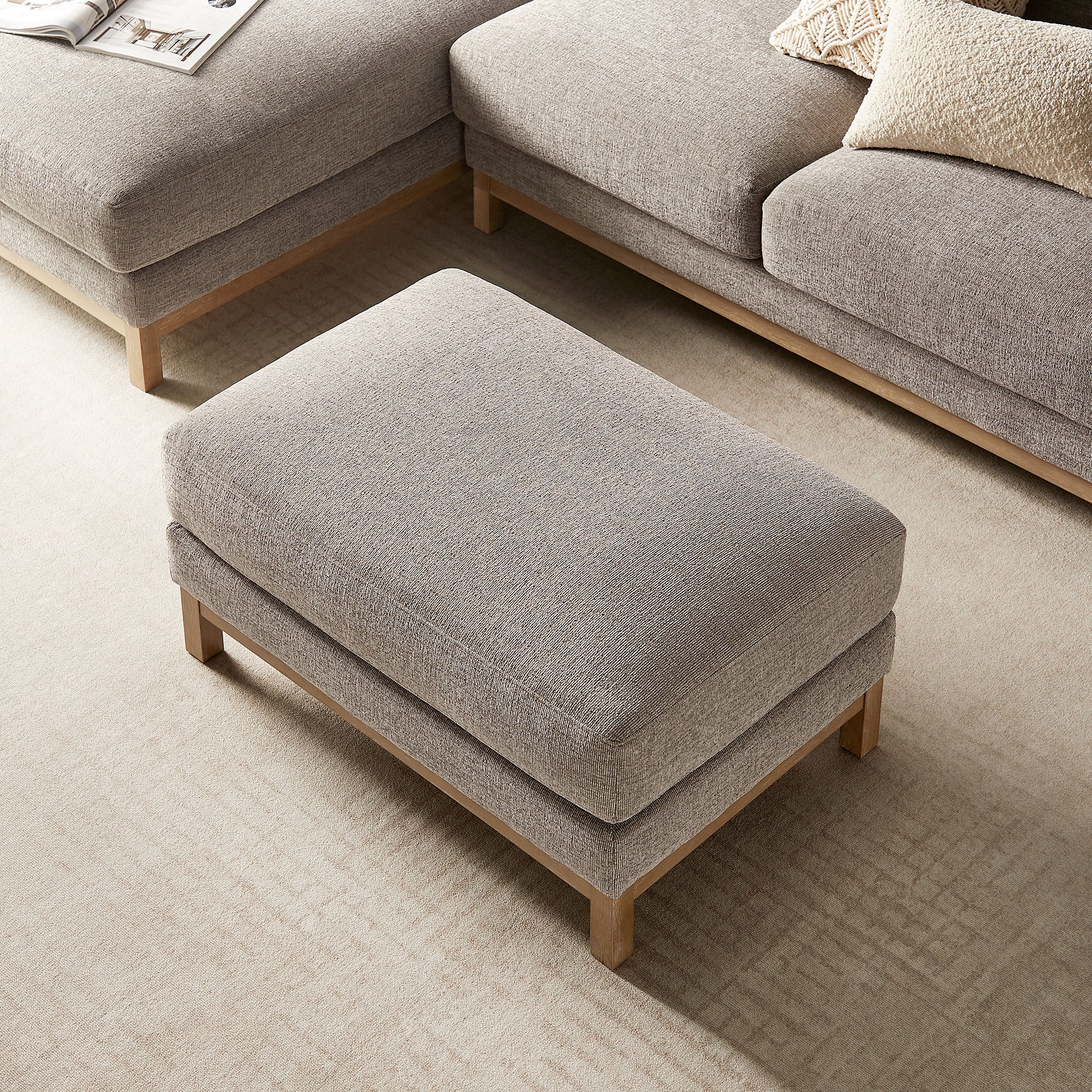 Roscoe Fabric Ottoman by Modway - Image 28