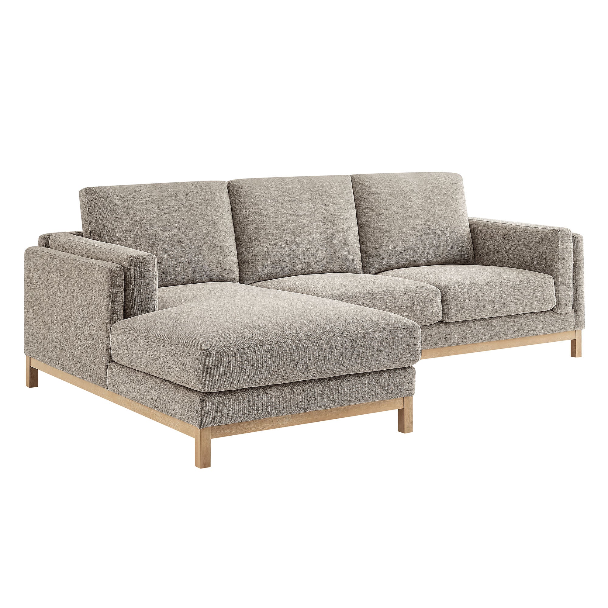 Roscoe Left-Facing Fabric Sectional Sofa with Chaise by Modway - Image 15