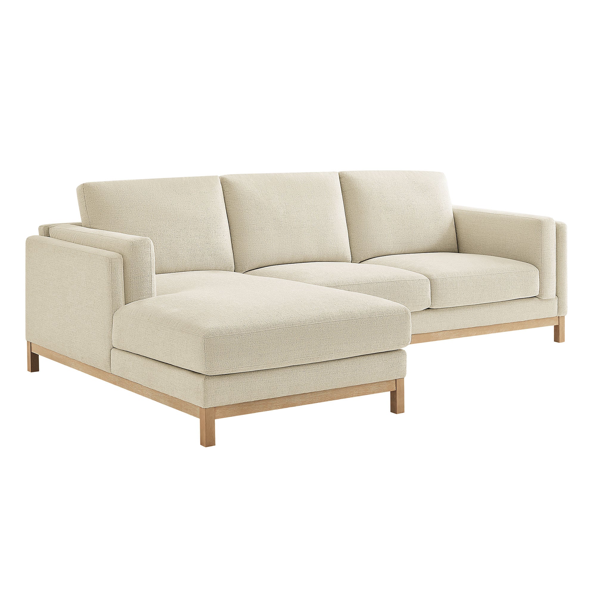 Roscoe Left-Facing Fabric Sectional Sofa with Chaise by Modway - Image 2