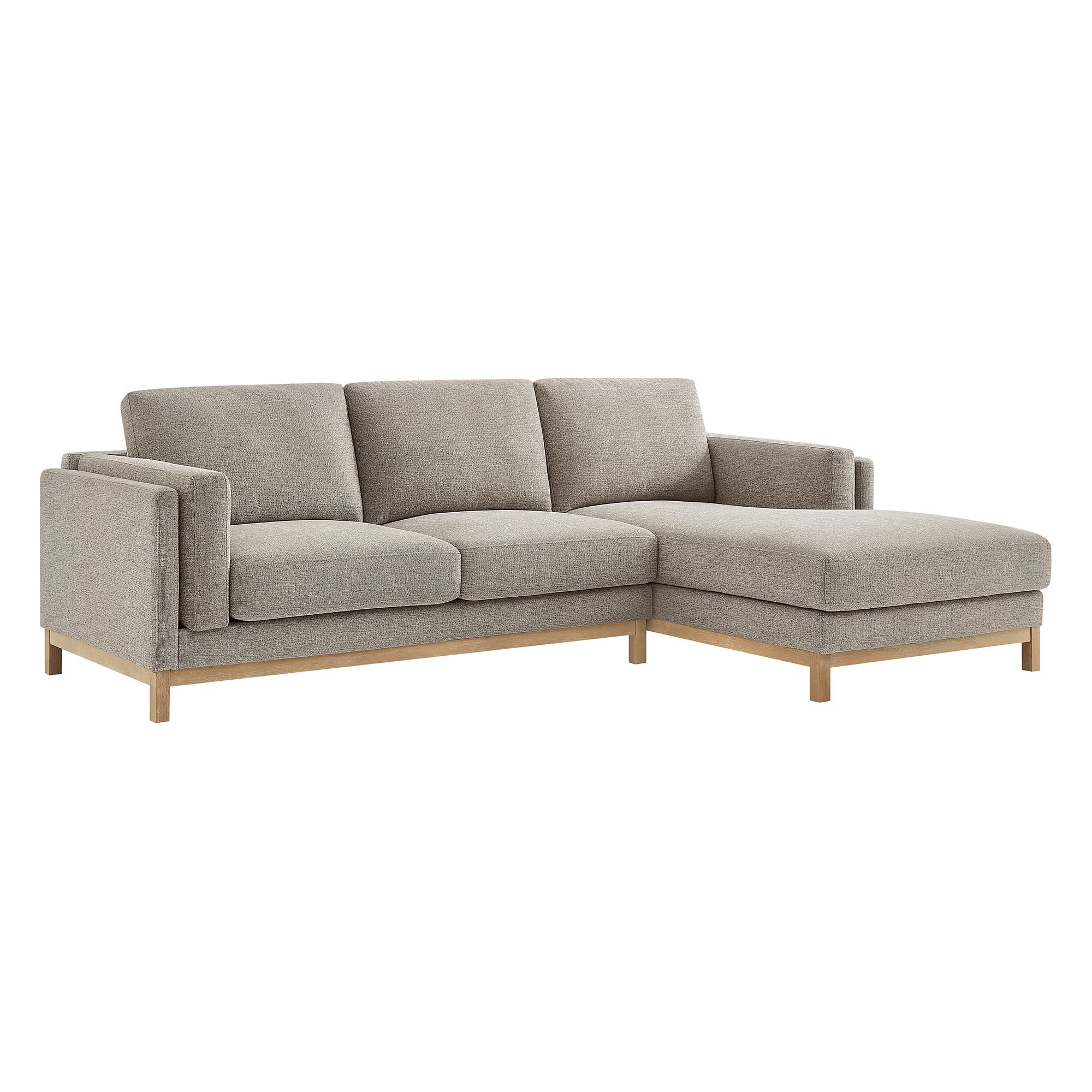 Roscoe Right-Facing Fabric Sectional Sofa with Chaise by Modway - Image 15