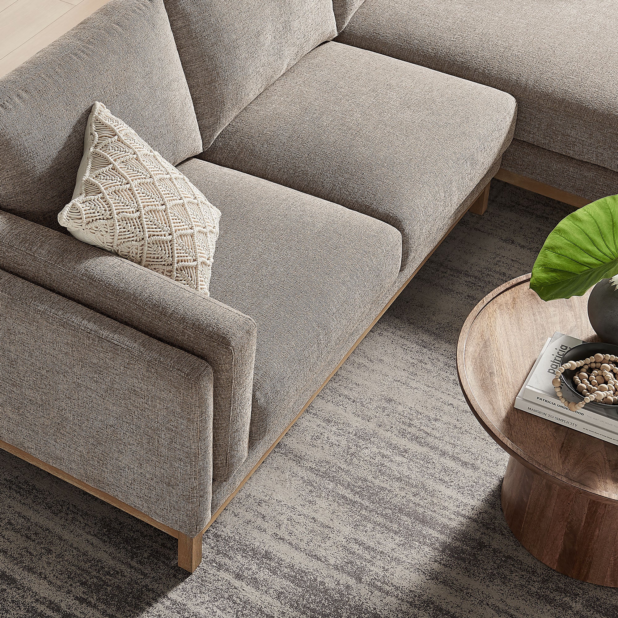 Roscoe Right-Facing Fabric Sectional Sofa with Chaise by Modway - Image 18