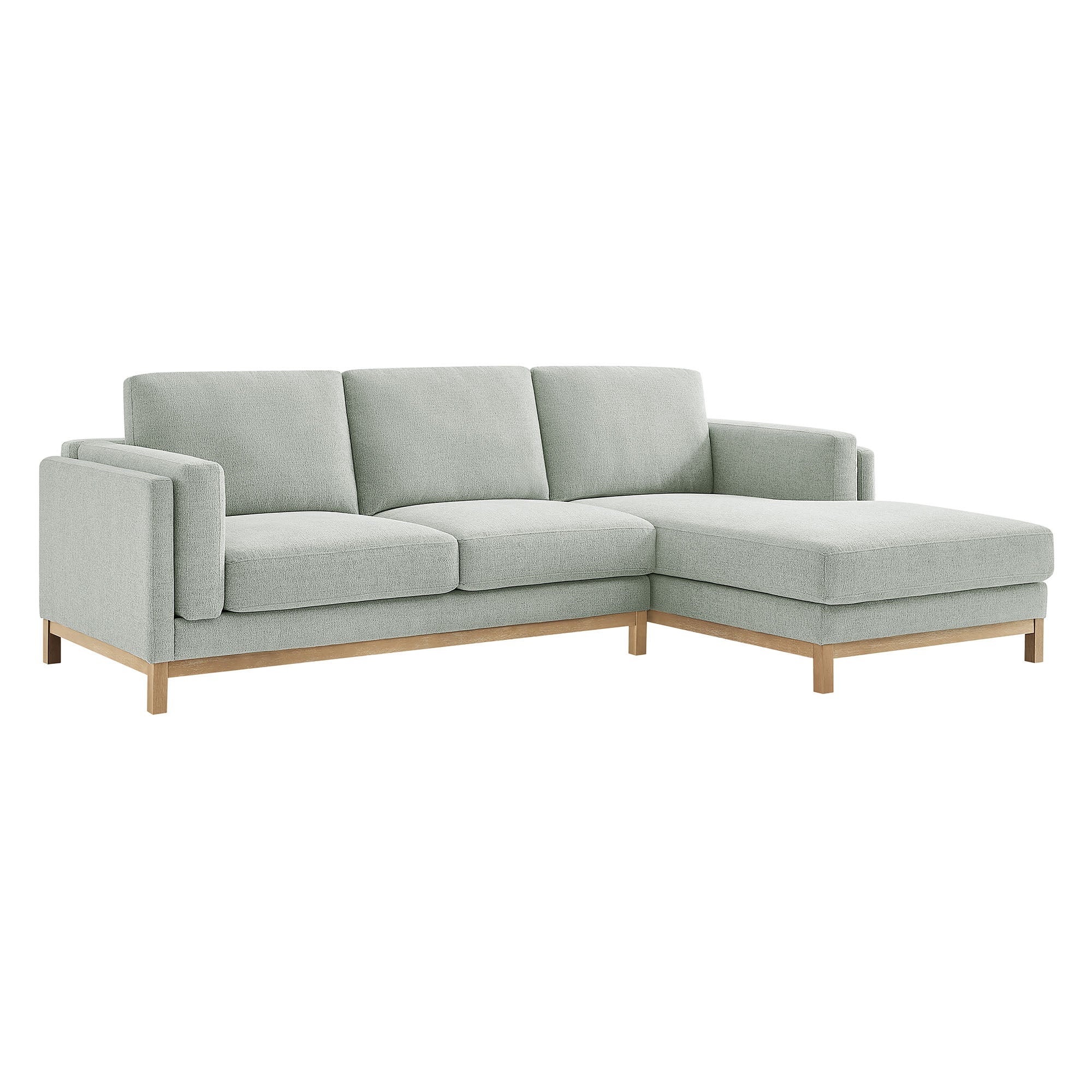 Roscoe Right-Facing Fabric Sectional Sofa with Chaise by Modway - Image 8