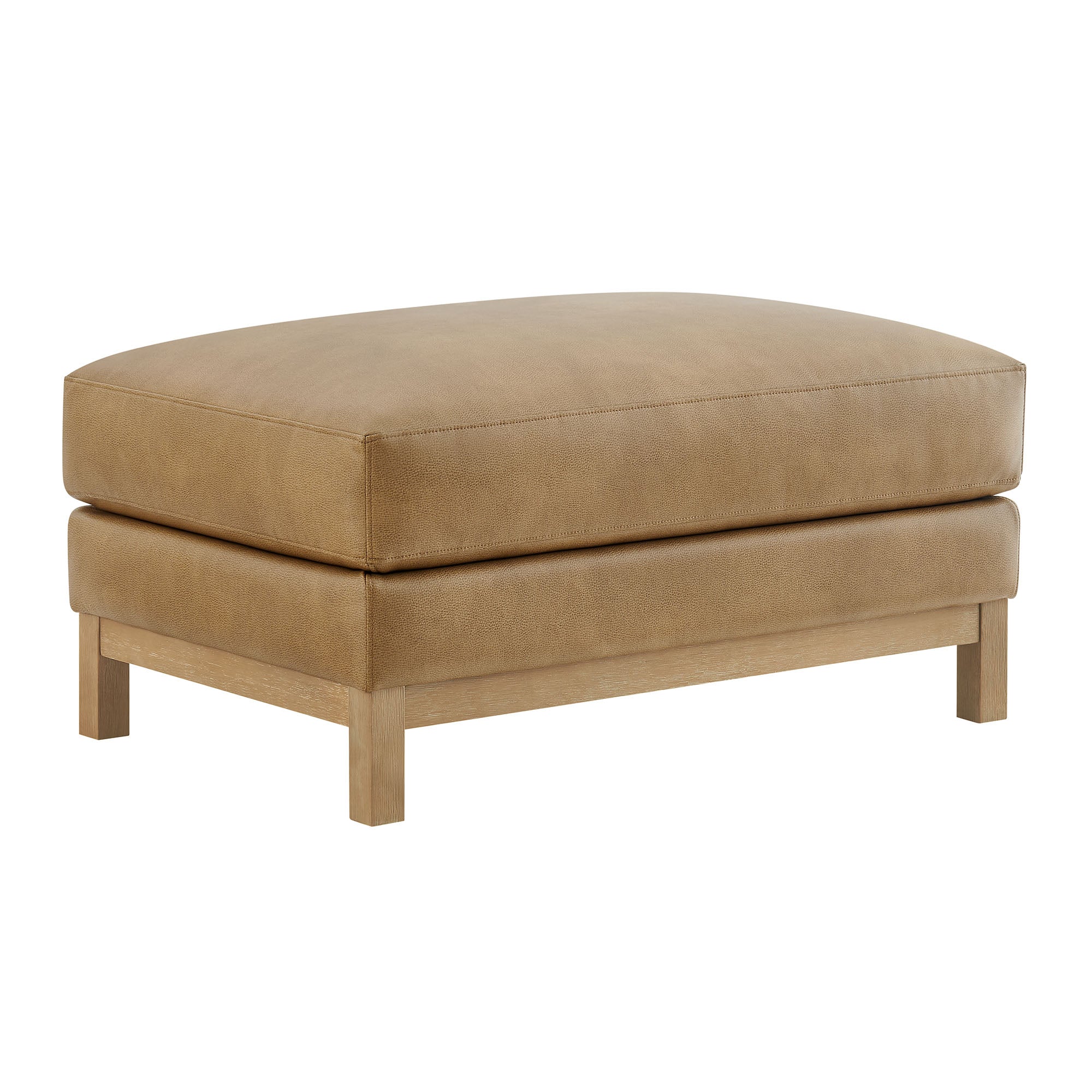 Roscoe Vegan Leather Ottoman by Modway - Image 11