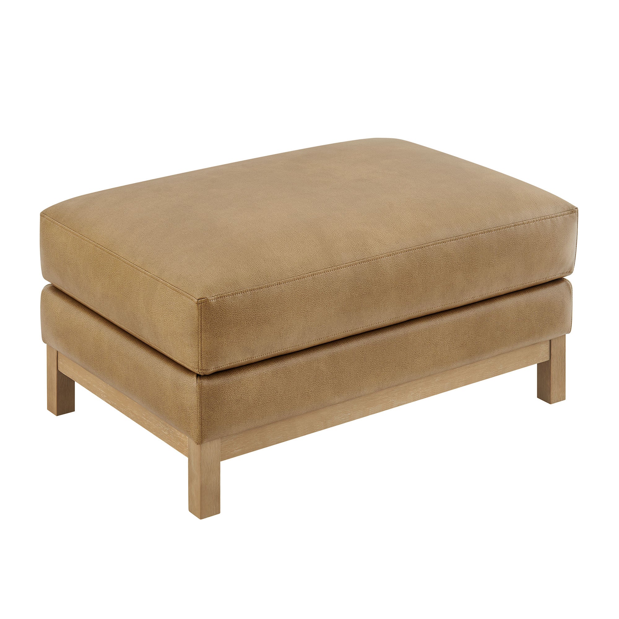 Roscoe Vegan Leather Ottoman by Modway - Image 12