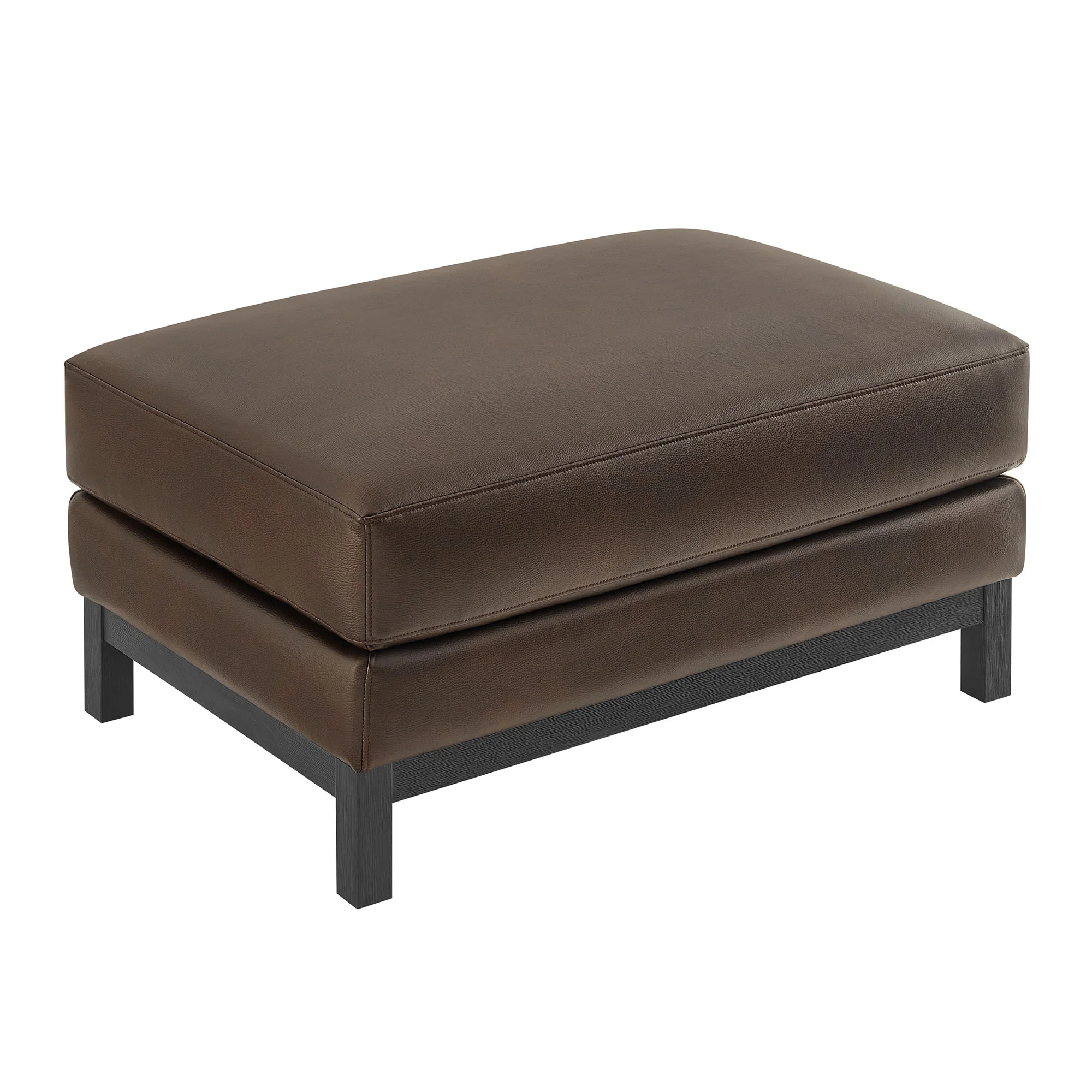 Roscoe Vegan Leather Ottoman by Modway - Image 3