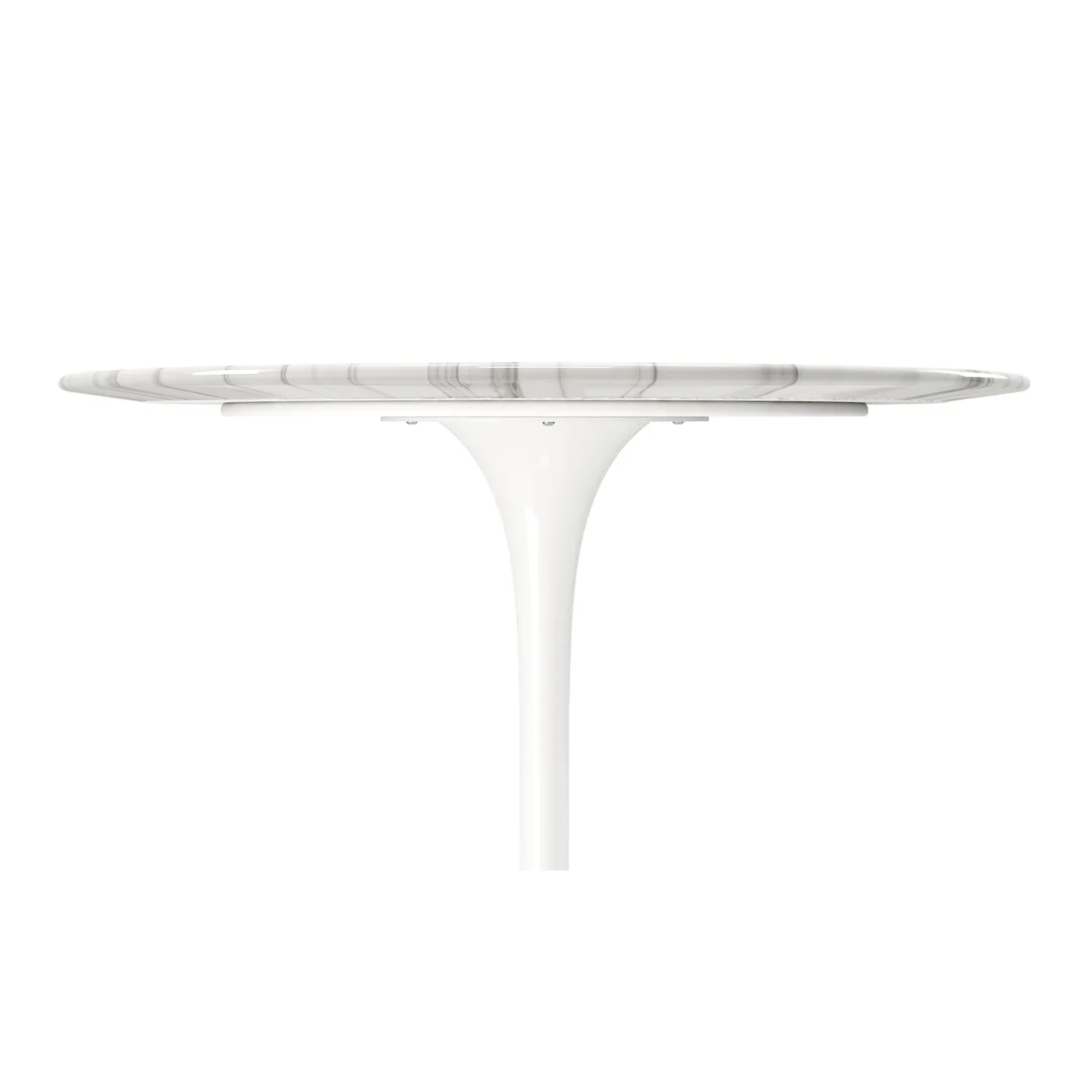 Rose 32" Round Marble Dining Table By World Modern Design - Image 6