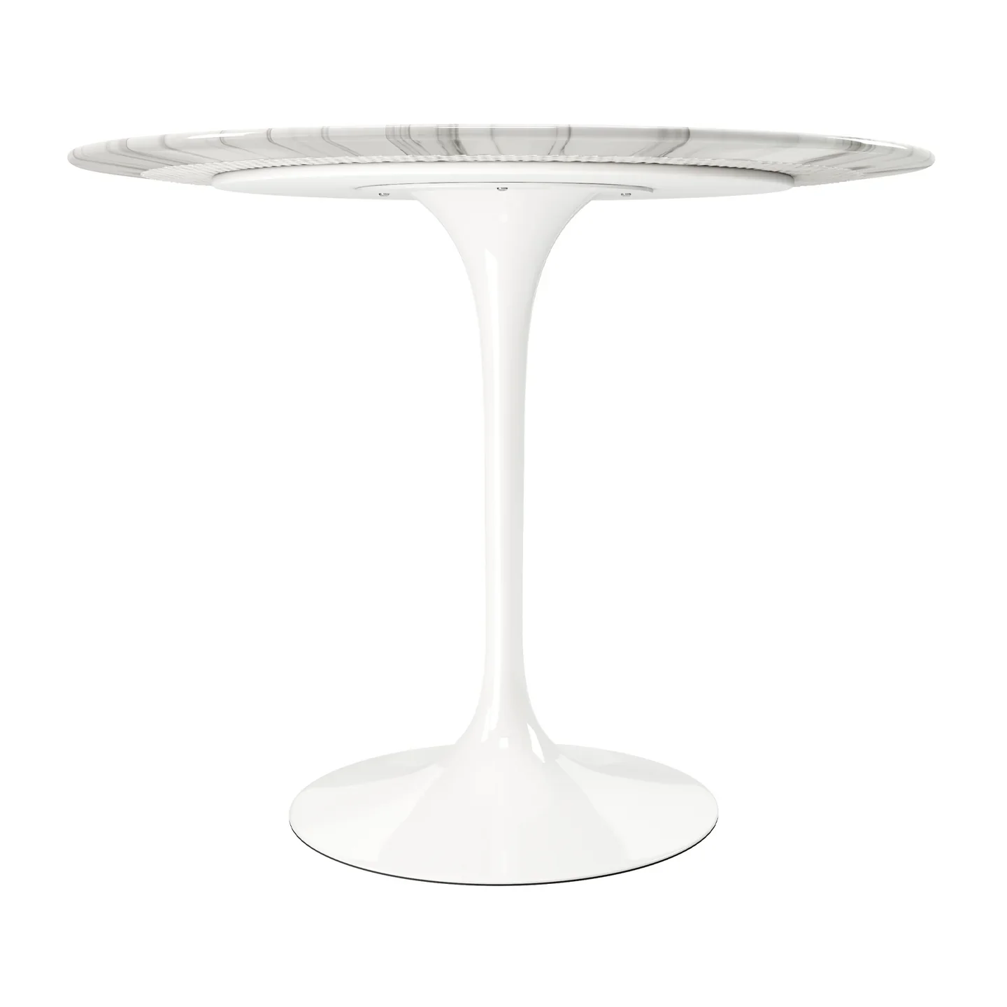 Rose 32" Round Marble Dining Table By World Modern Design - Image 7