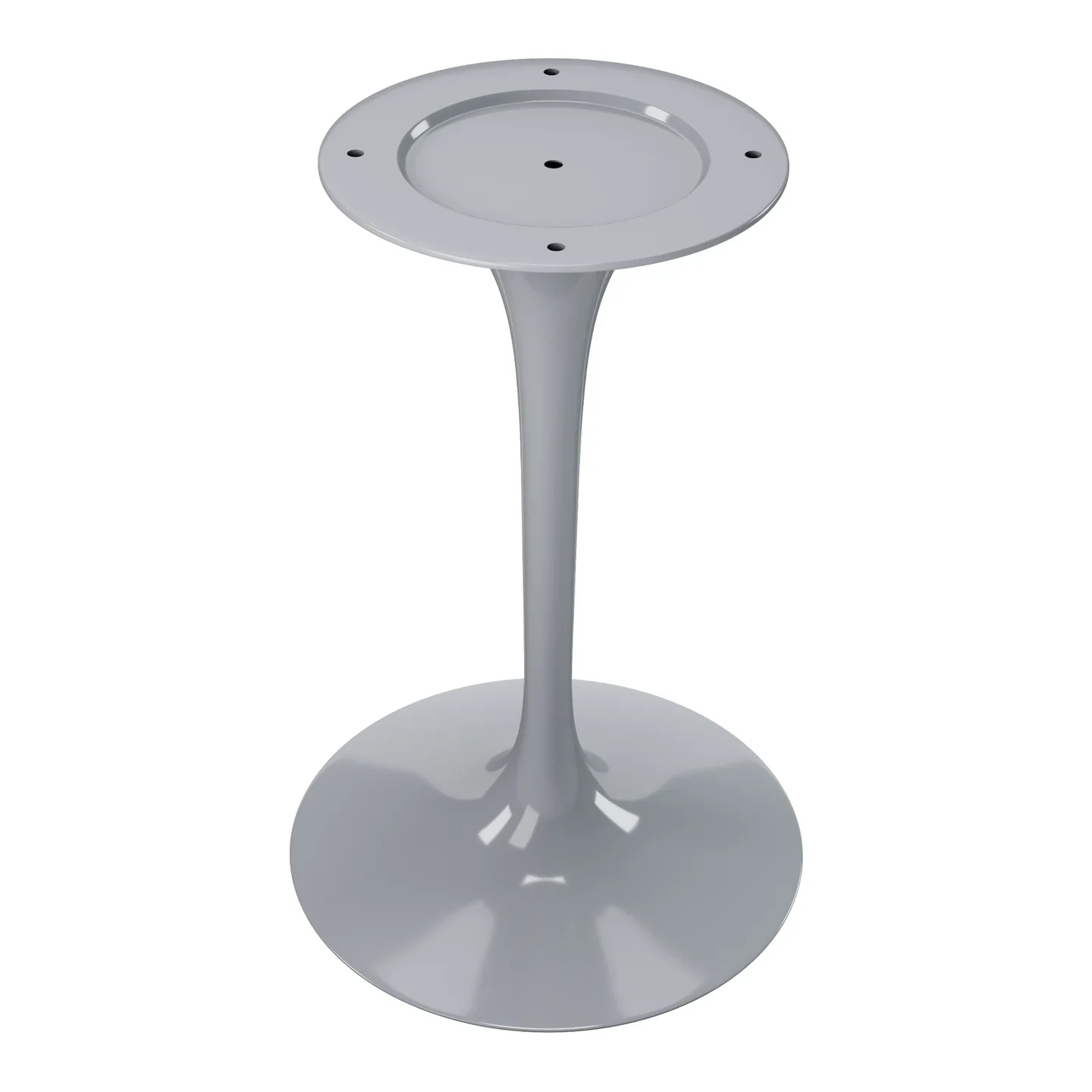 Rose 32" Round Marble Dining Table, Gray Base By World Modern Design - Image 5