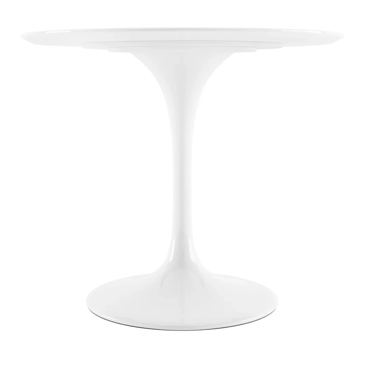 Rose 36" Round Fiberglass Dining Table By World Modern Design - Image 2