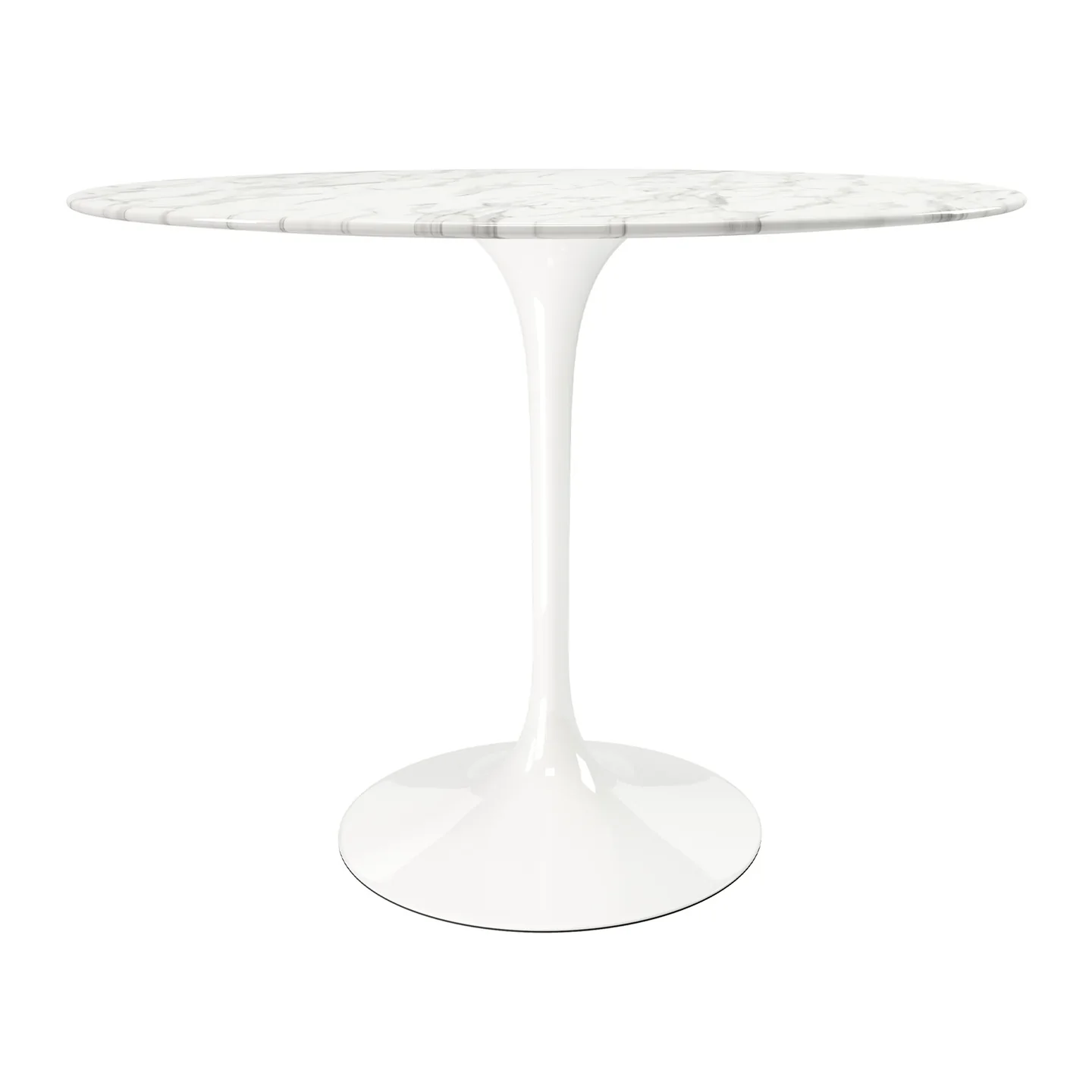 Rose 40" Round Marble Dining Table By World Modern Design - Image 2