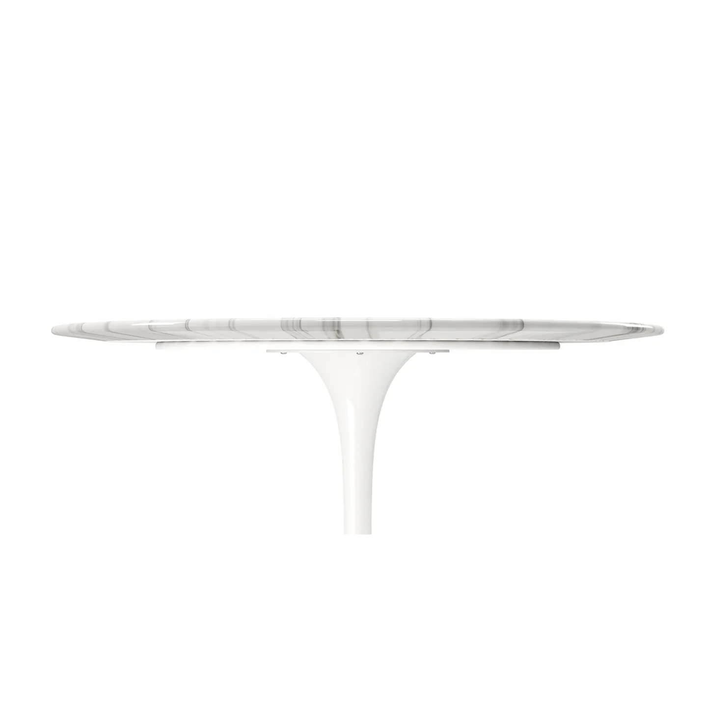 Rose 40" Round Marble Dining Table By World Modern Design - Image 7