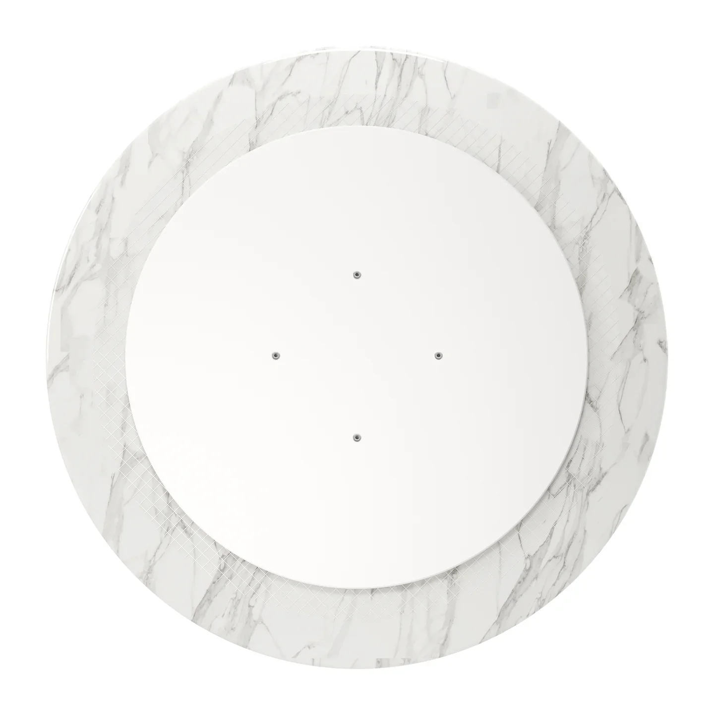 Rose 40" Round Marble Dining Table, Gold Base By World Modern Design - Image 3