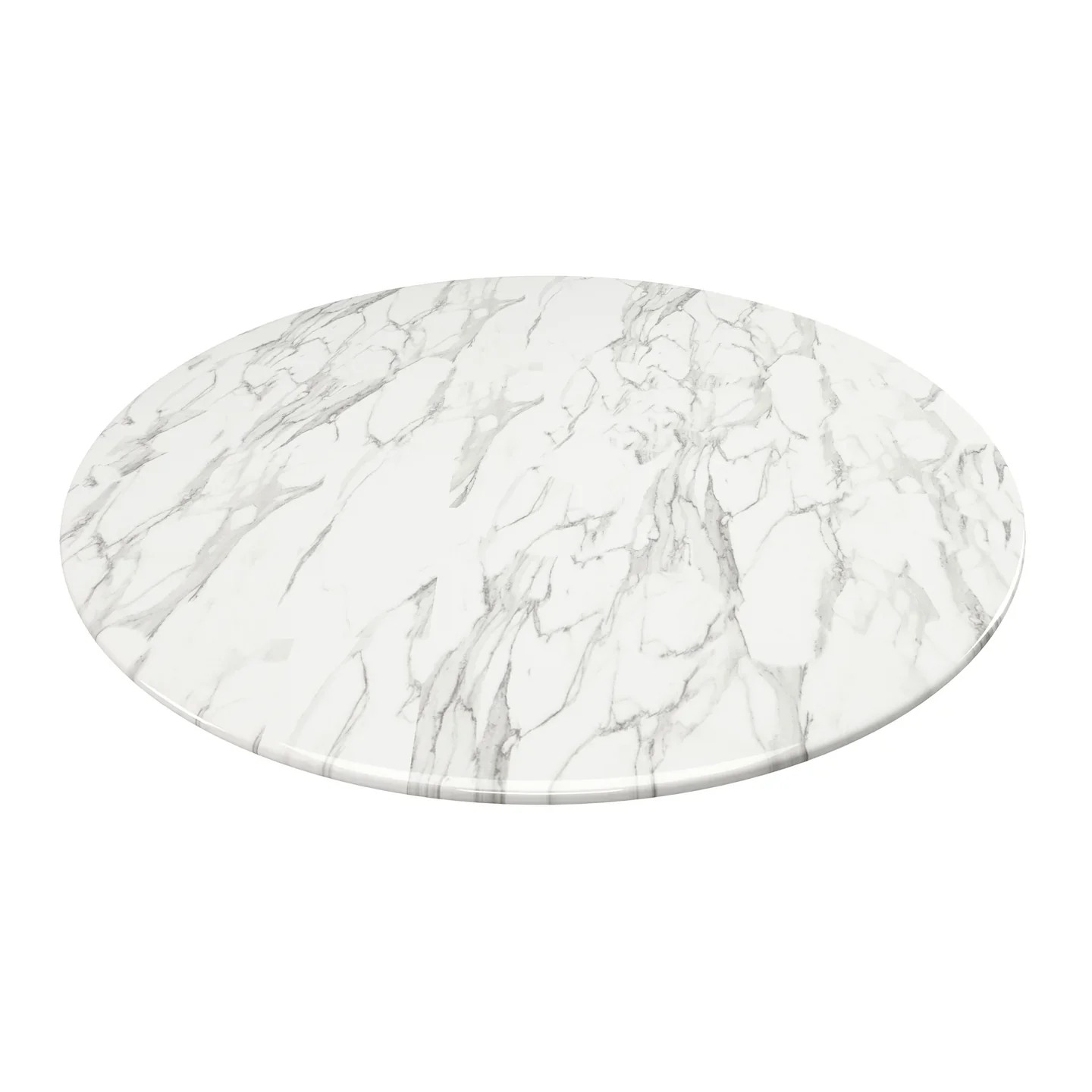 Rose 40" Round Marble Dining Table, Gold Base By World Modern Design - Image 4