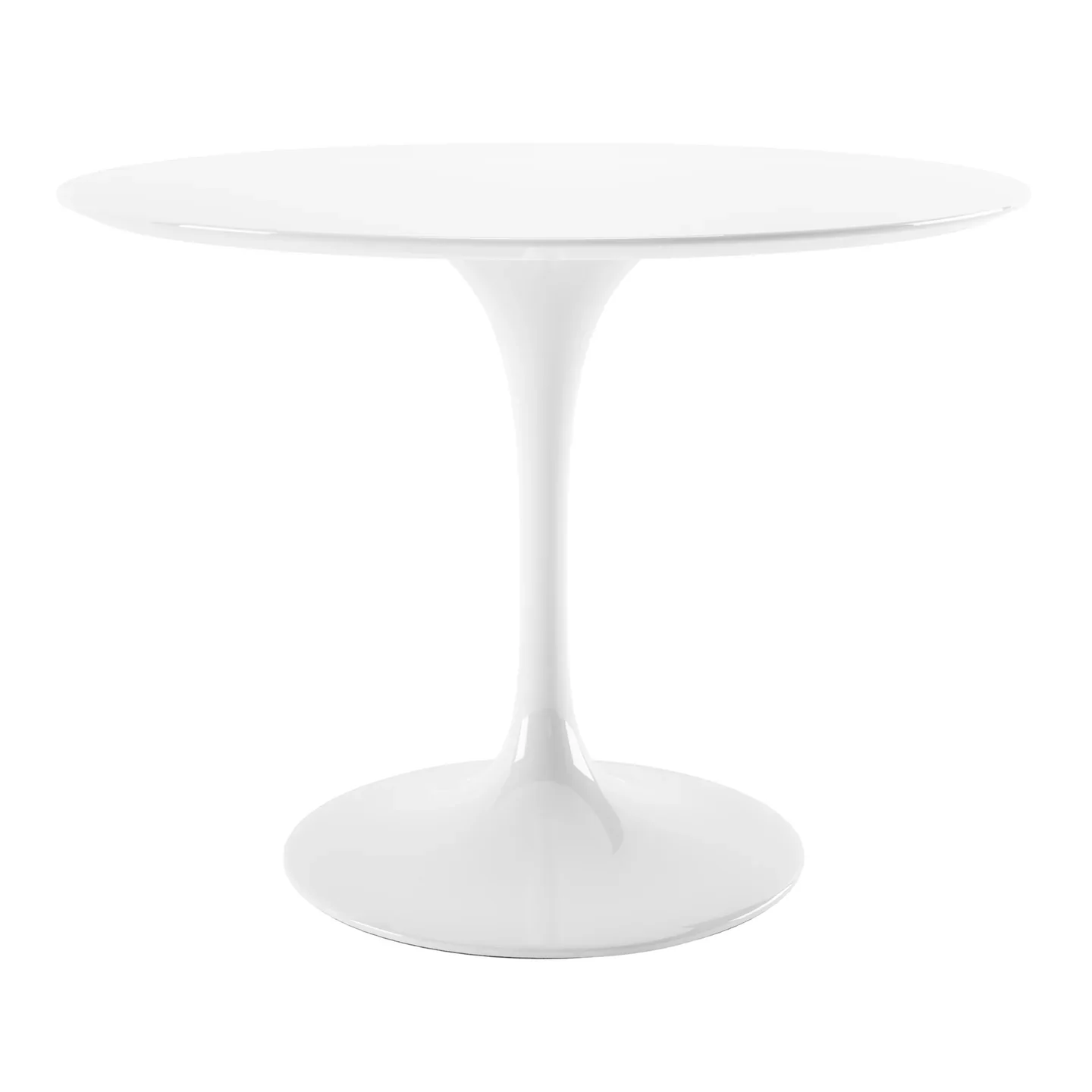 Rose 42" Round Fiberglass Dining Table By World Modern Design - Image 2