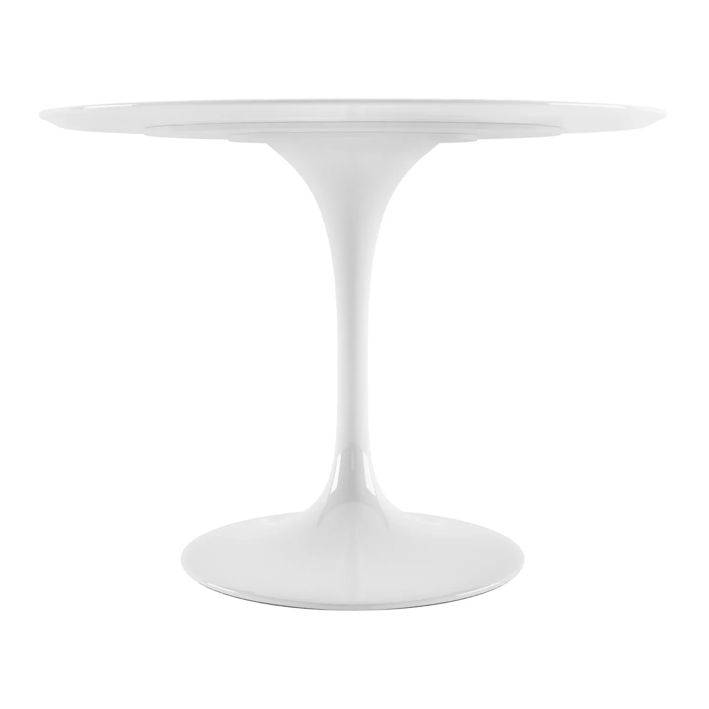 Rose 42" Round Fiberglass Dining Table By World Modern Design - Image 5