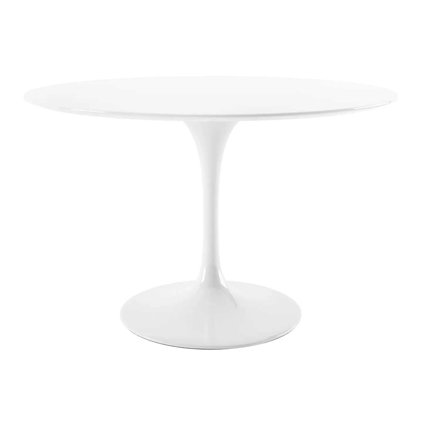 Rose 48" Round Fiberglass Dining Table By World Modern Design - Image 2