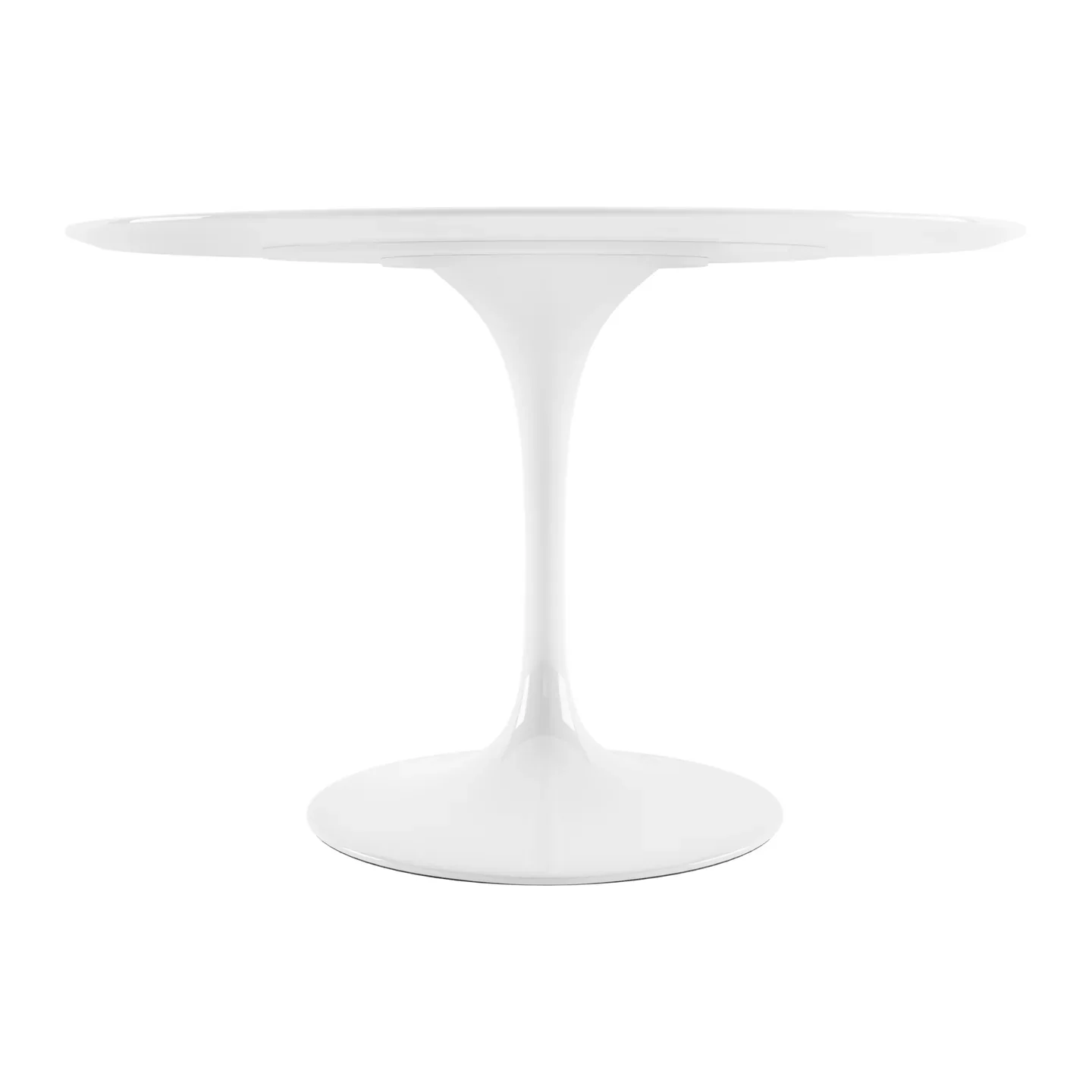 Rose 48" Round Fiberglass Dining Table By World Modern Design - Image 5