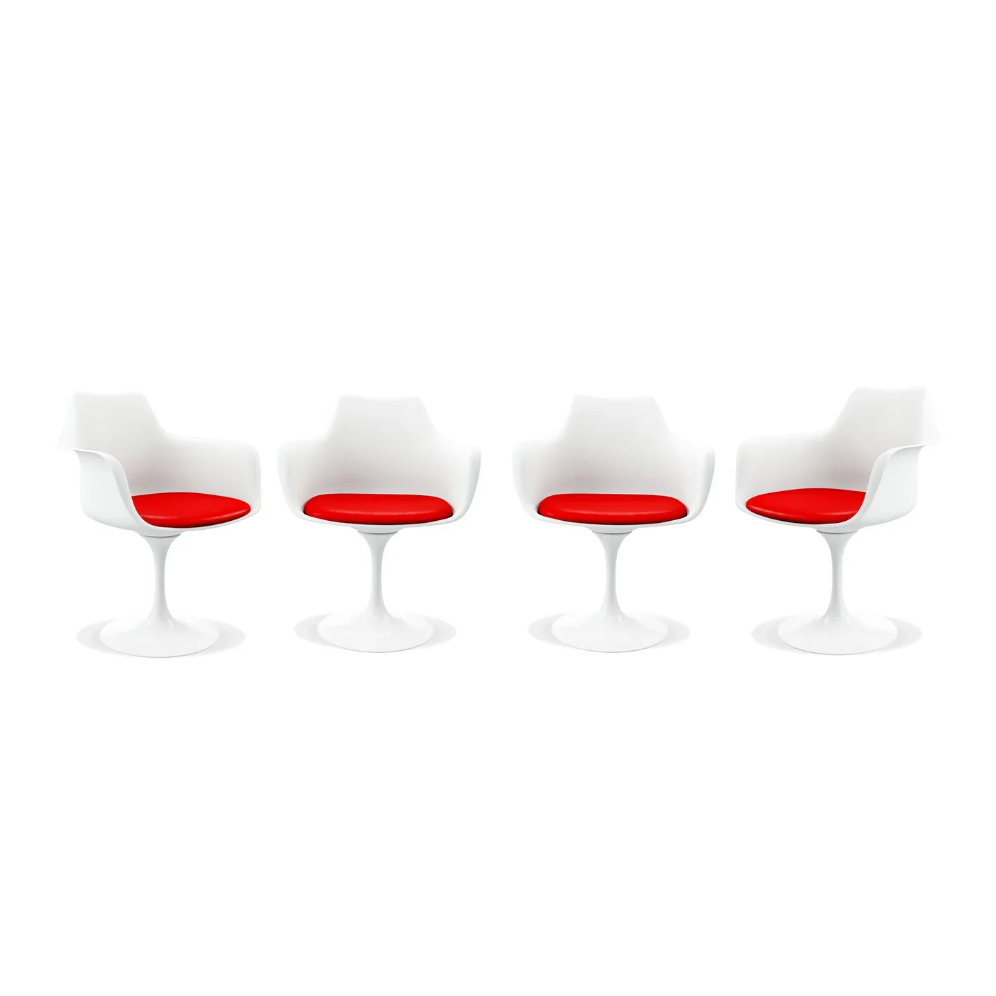 Rose Arm Chair - Red By World Modern Design - Image 8