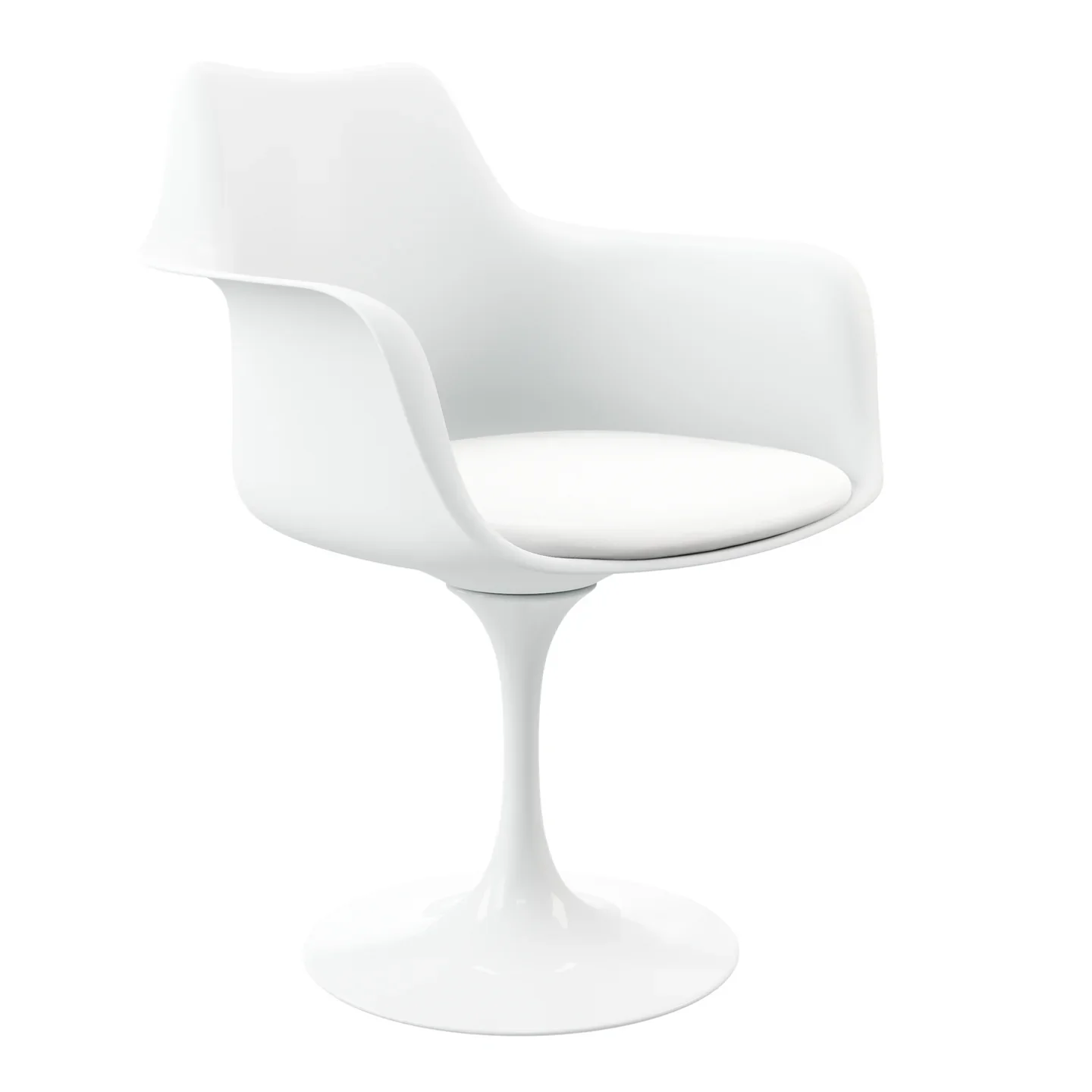 Rose Arm Chair - White By World Modern Design - Image 2