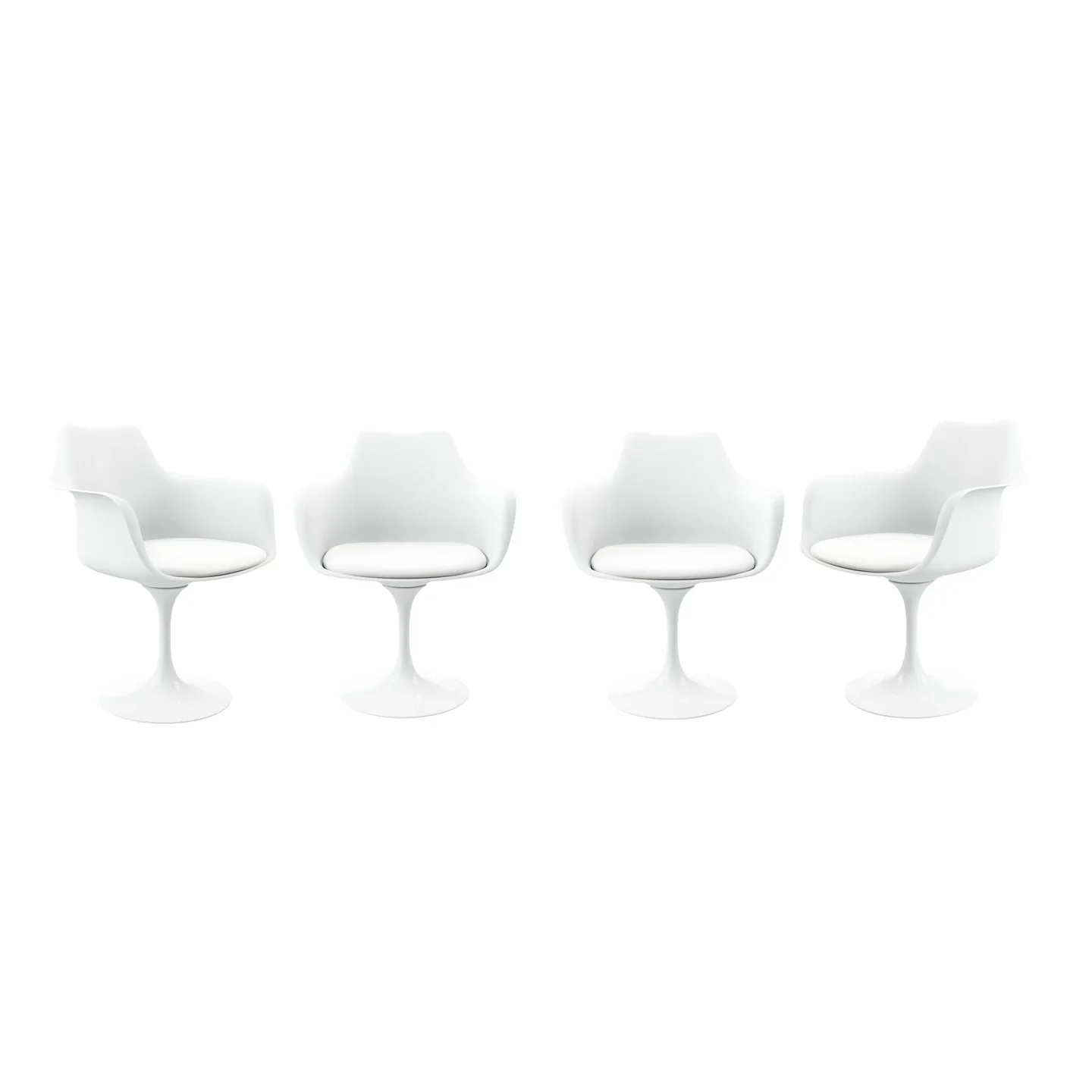 Rose Arm Chair - White By World Modern Design - Image 7