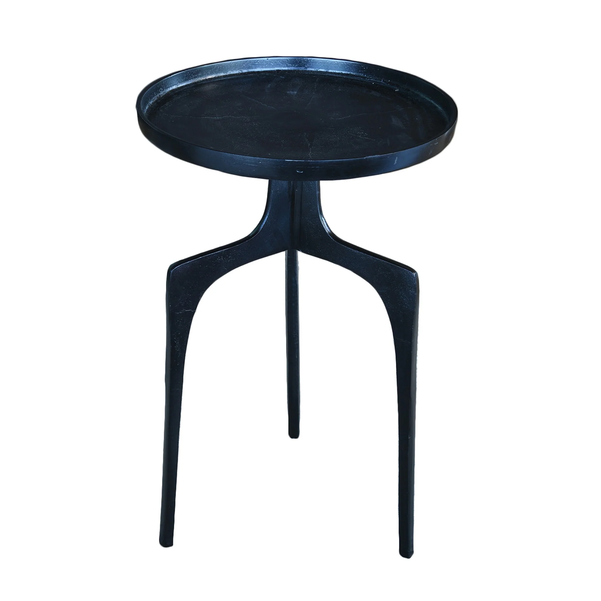 Rothko Side Table, Bronze - Bronze By HomArt - Image 3