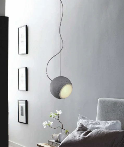 Round Silver Ceiling Pendant Lamp By Homeroots - Image 2