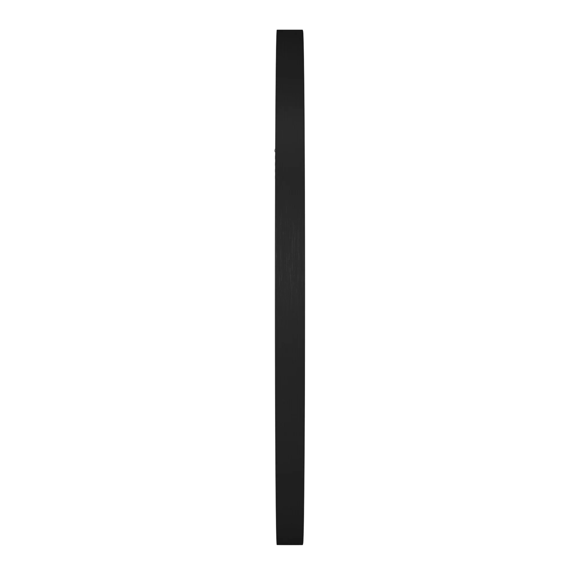 Round Stainless Steel Frame with Brushed Black Finish By Homeroots - Image 5