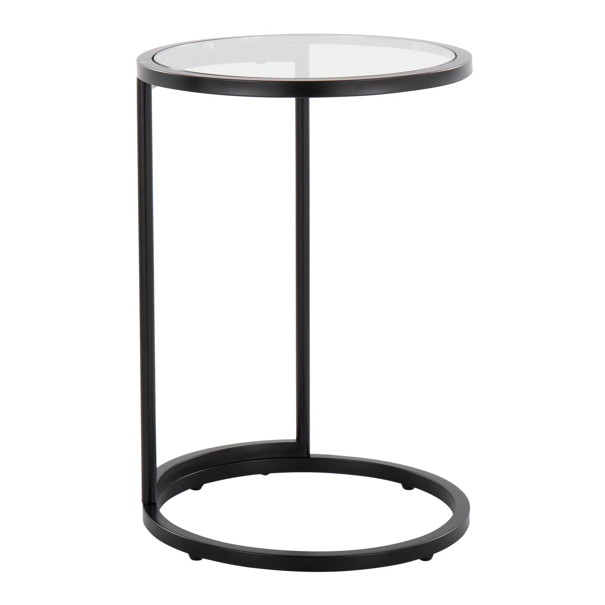 Round Zenn End Table Transparent By LumiSource - Image 10