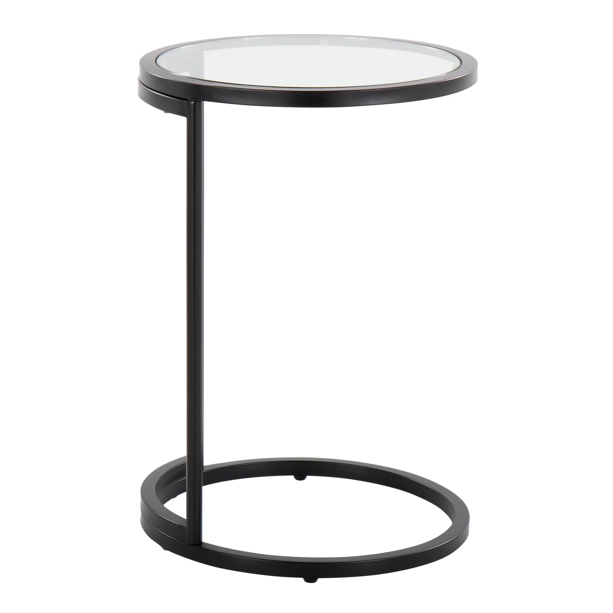Round Zenn End Table Transparent By LumiSource - Image 13