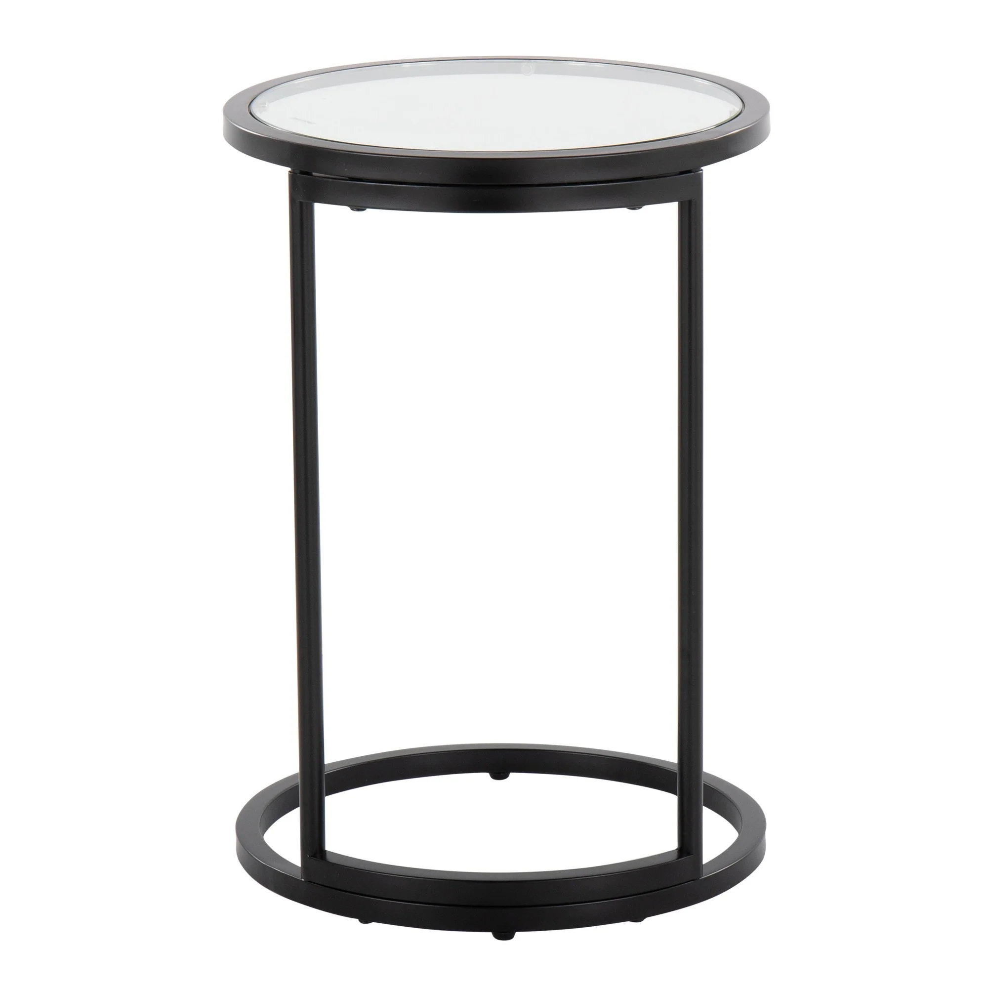 Round Zenn End Table Transparent By LumiSource - Image 15