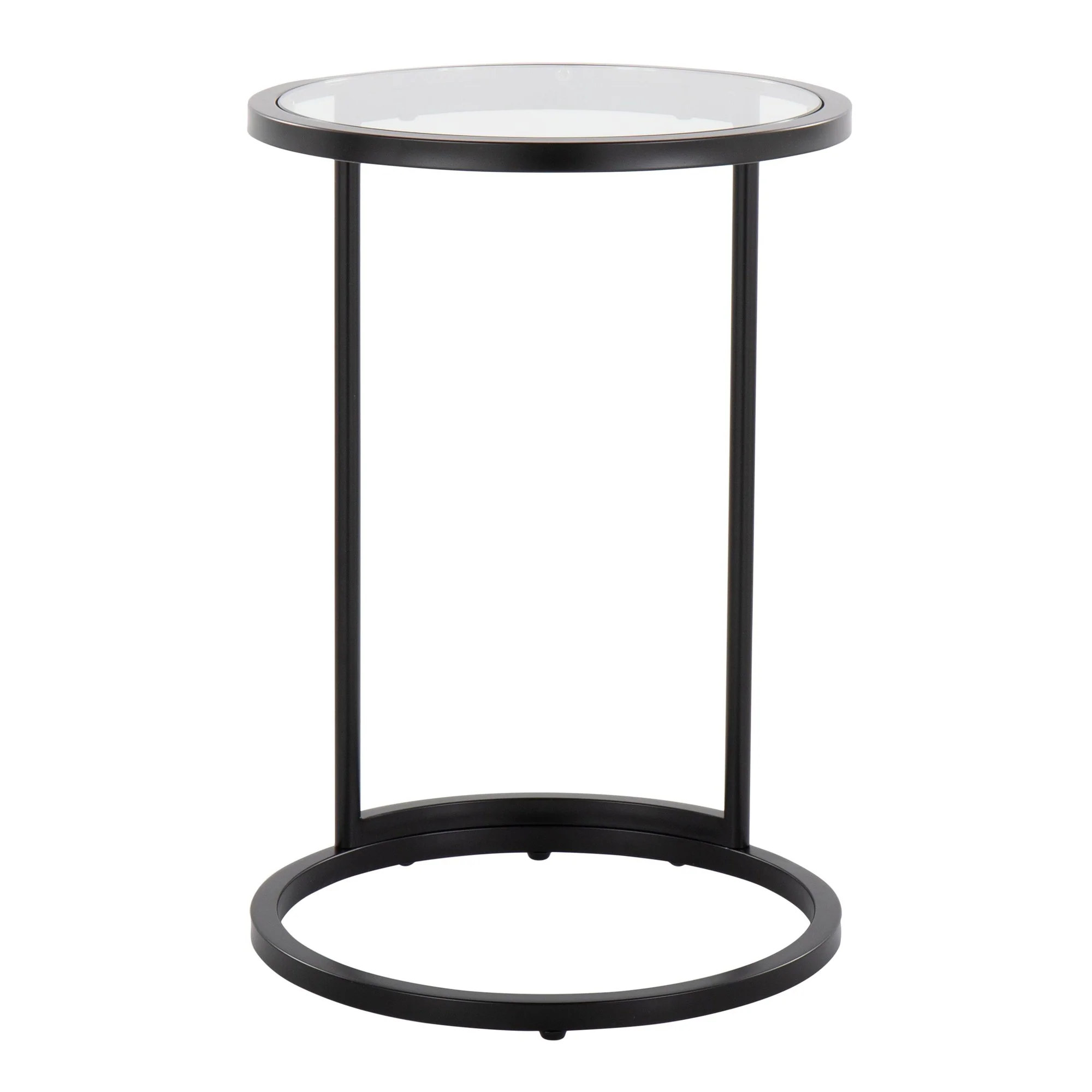 Round Zenn End Table Transparent By LumiSource - Image 16