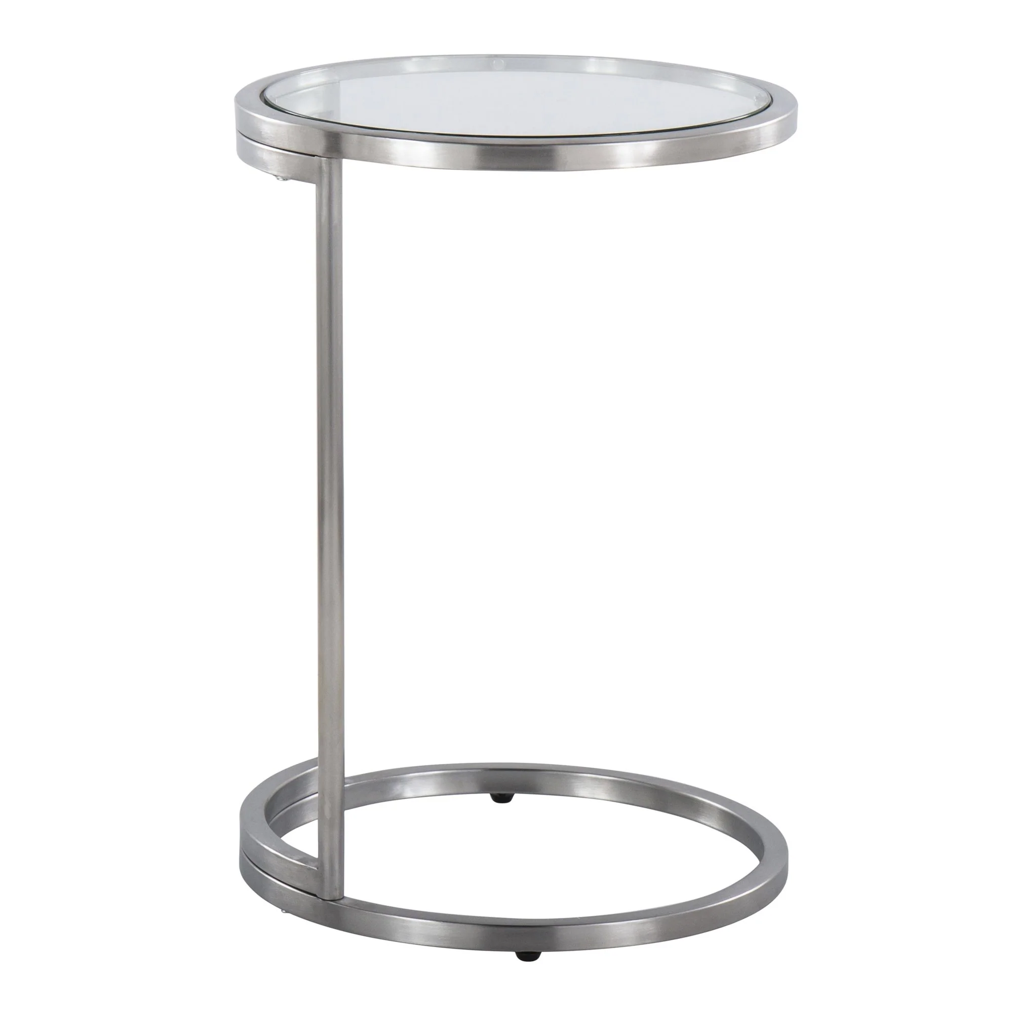 Round Zenn End Table Transparent By LumiSource - Image 20