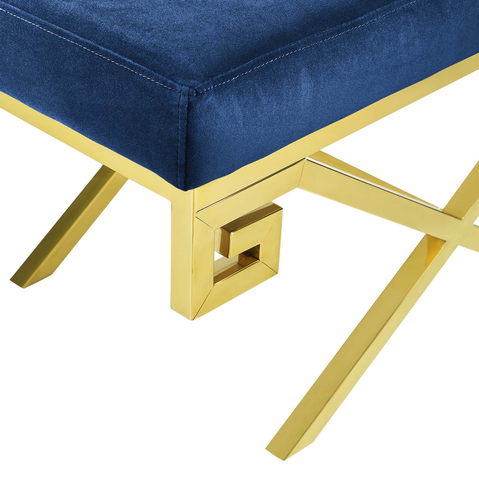 Rove Velvet Performance Velvet Bench By Modway - EEI-2879 - Image 16